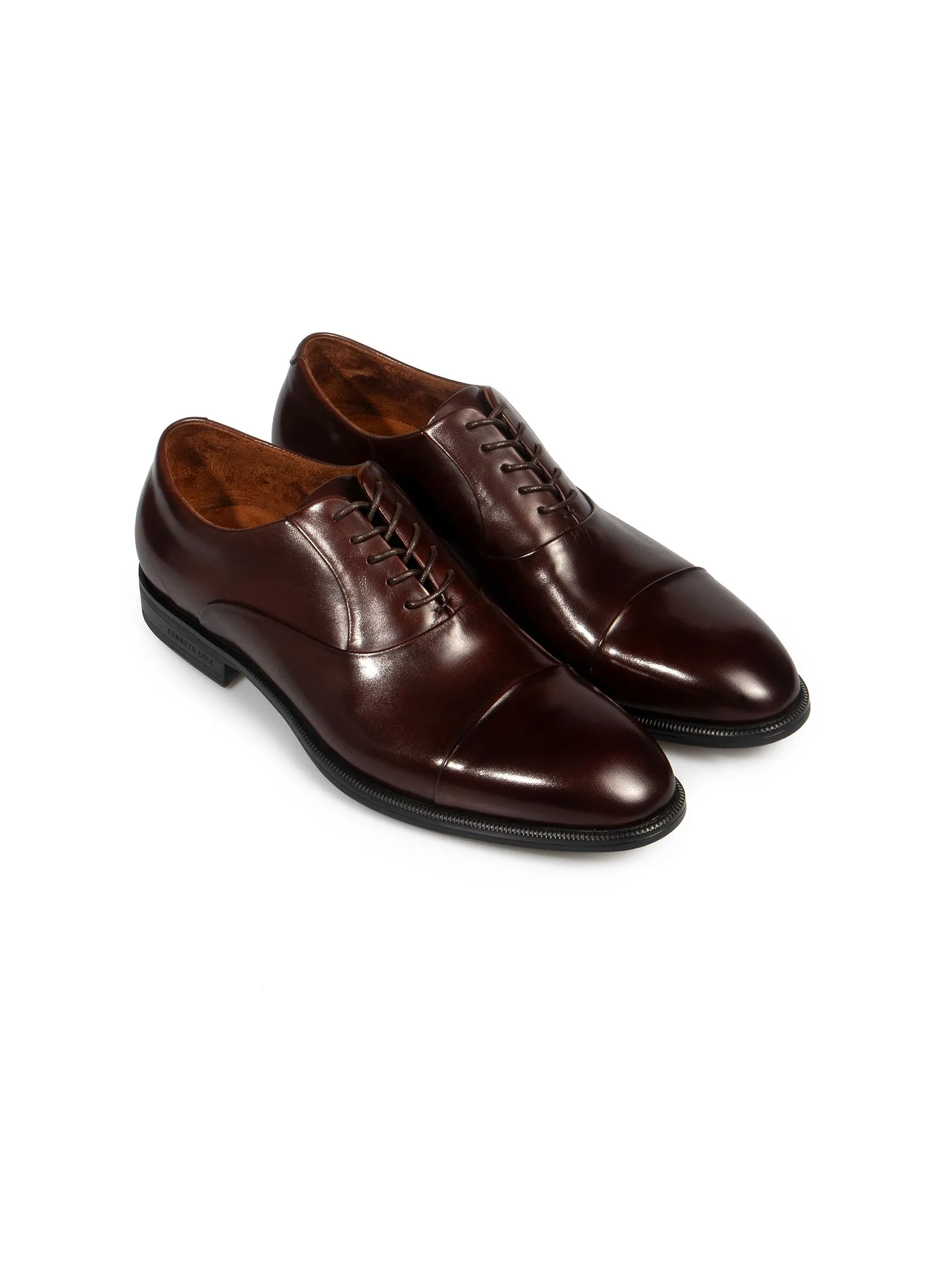 KENNETH COLE MEN DRESS SHOES REBOUNDPOD LACE UP D / BROWN