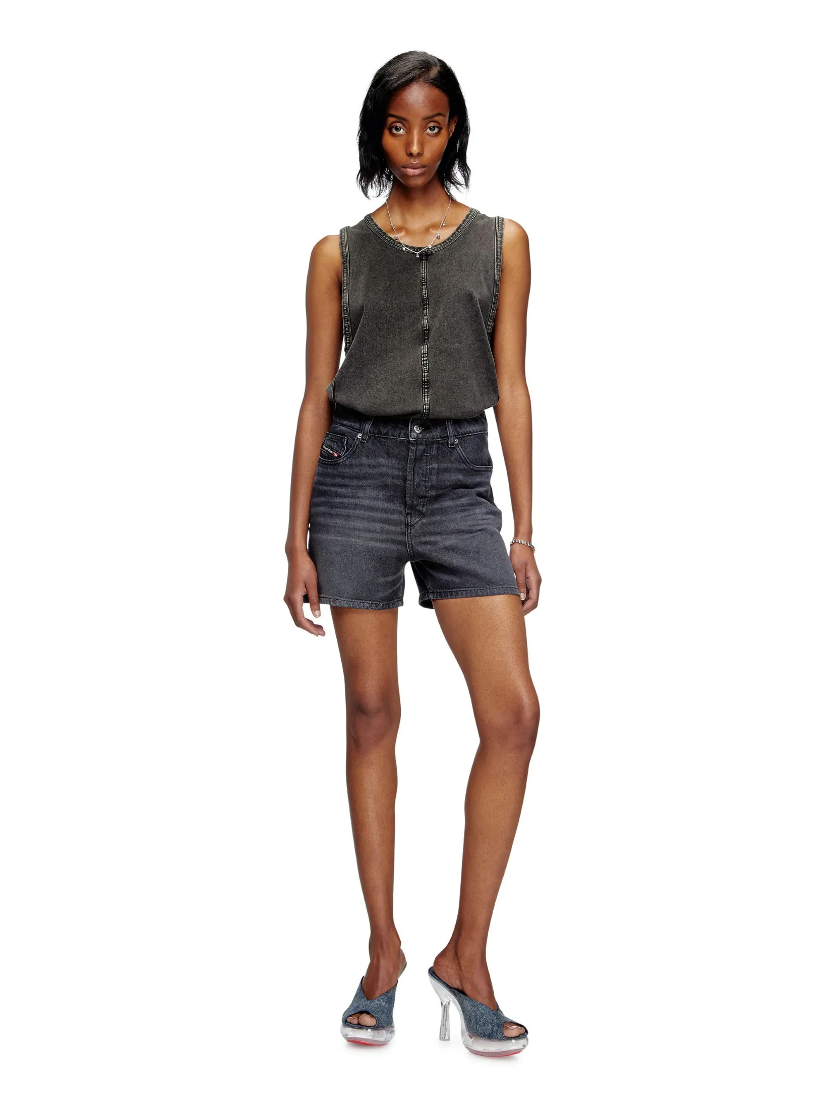 DIESEL Women DE-JIRO SHORTS Jeans Shorts