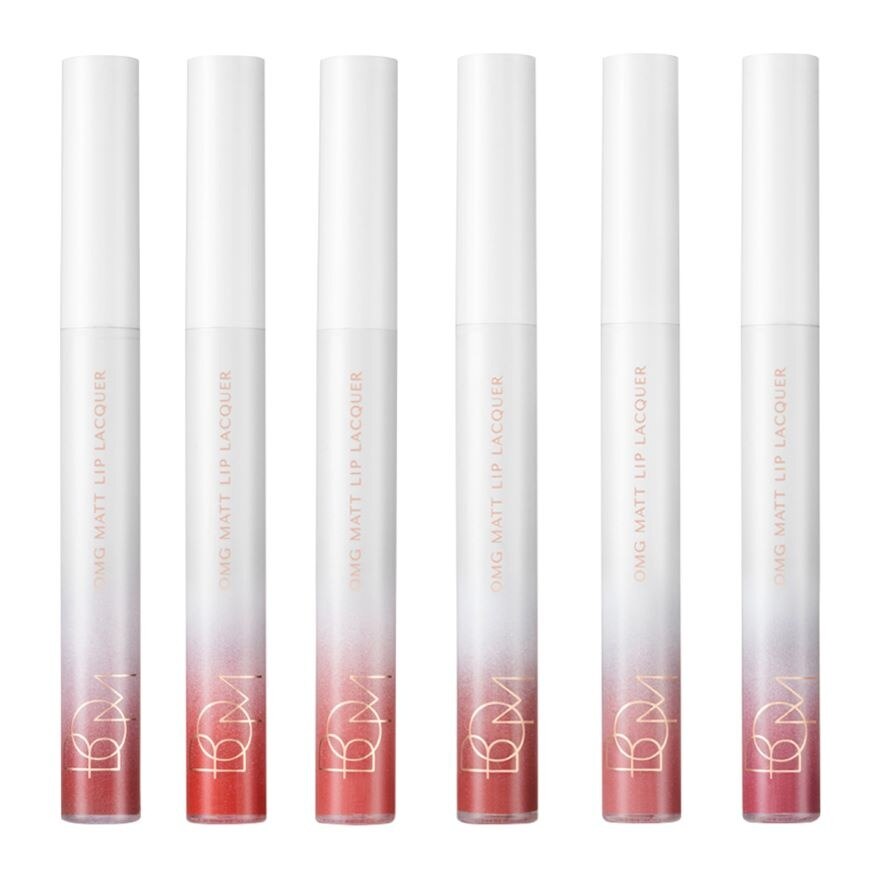 #BOM OMG Matt Lip Lacquer 4g 01