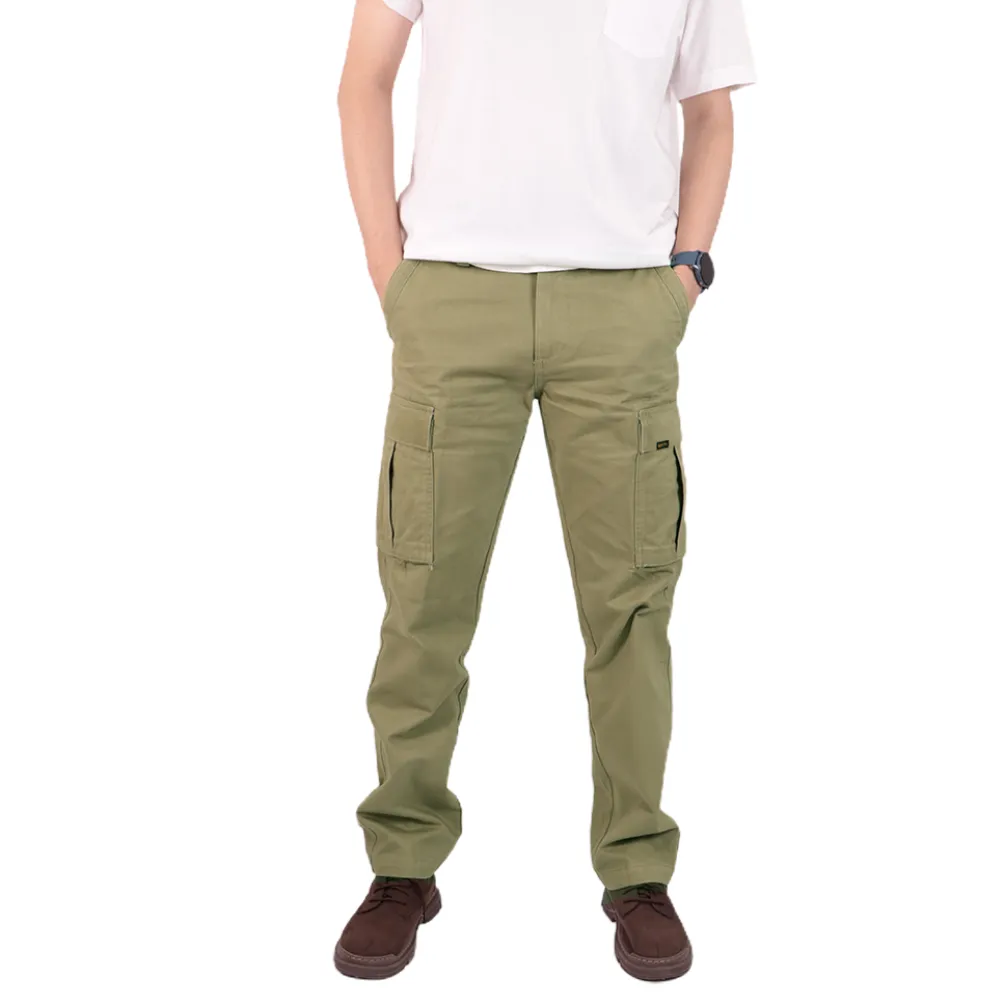 BOVY KHAKI STRAIGHT CARGO -4017