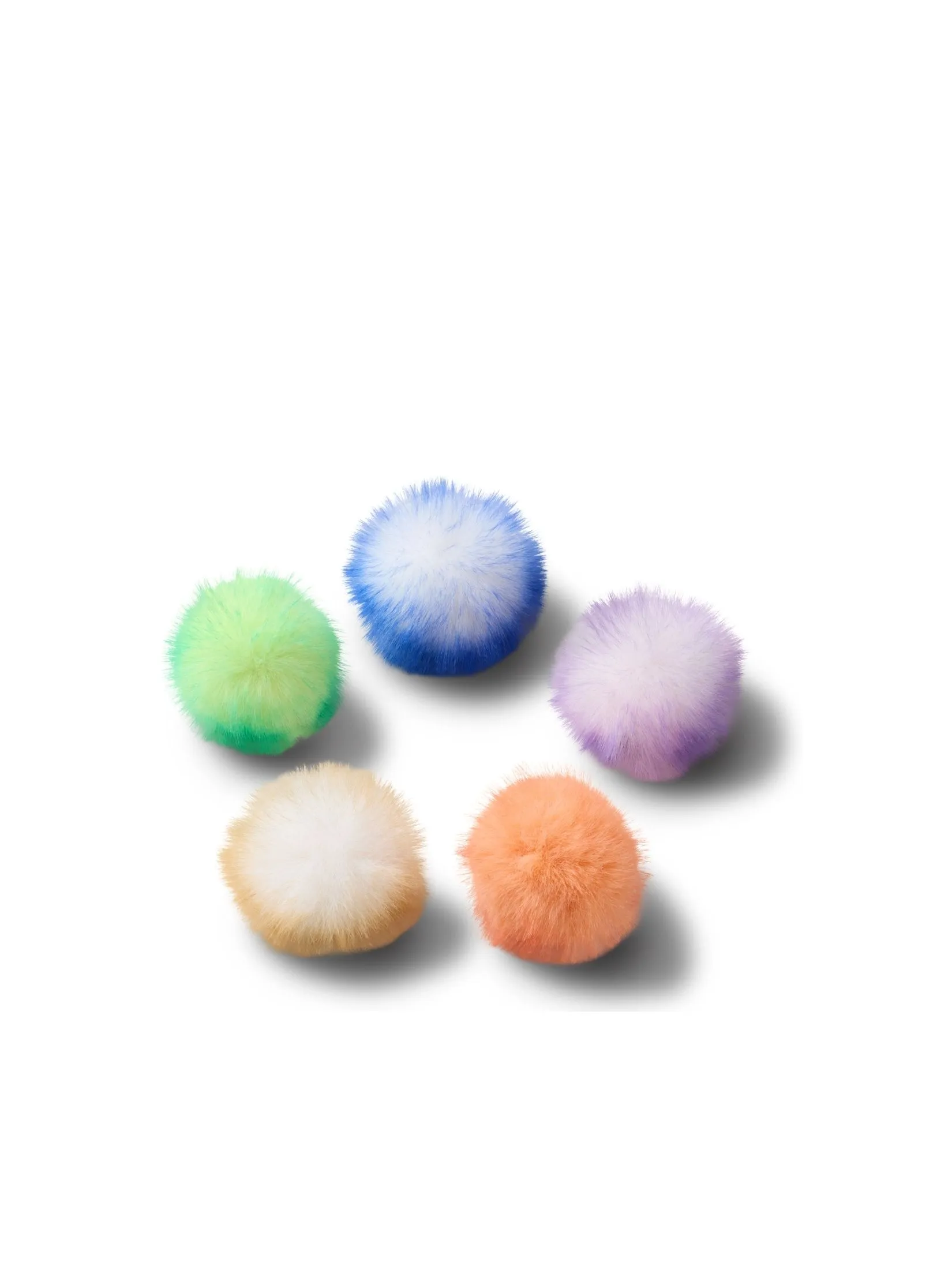 CROCS JIBBITZ™ LONG HAIR PUFF 5 PACK