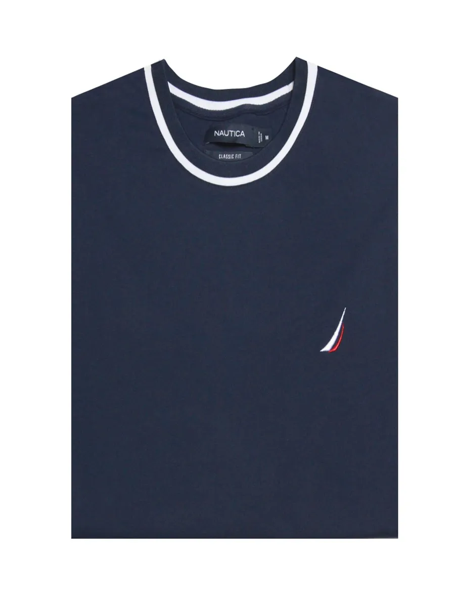 NAUTICA Men Long sleve T-Shirts Blue