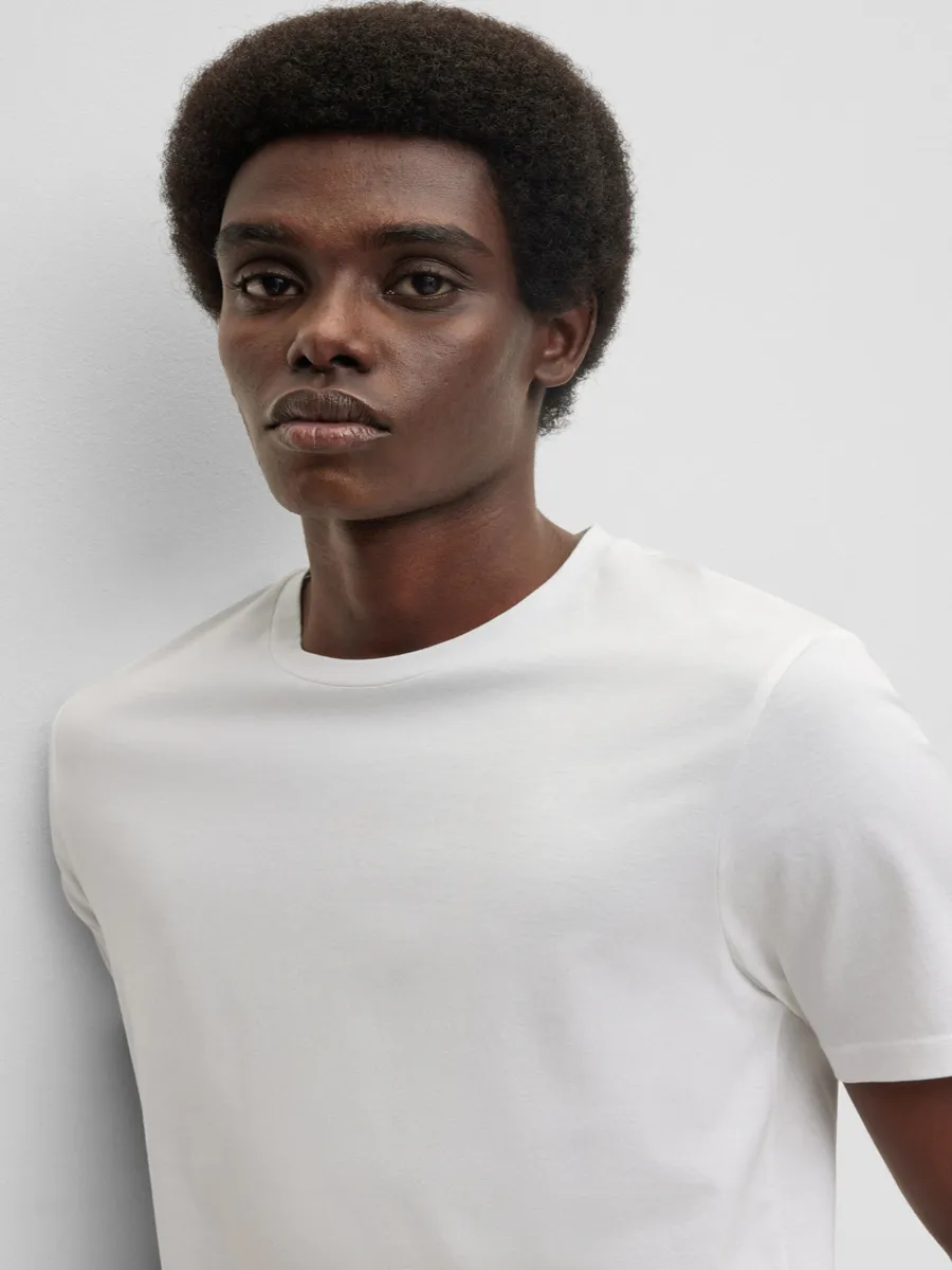 BOSS Men s T-Shirt Slim Fit White