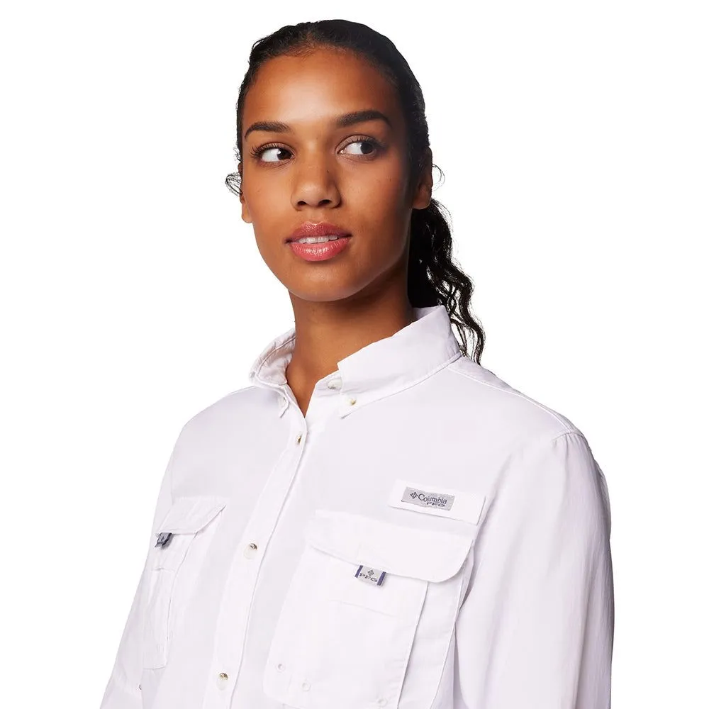 COLUMBIA Women Fishing Shirt PFG Bahama™ II Long Sleeve White - CO399AP969ELTH