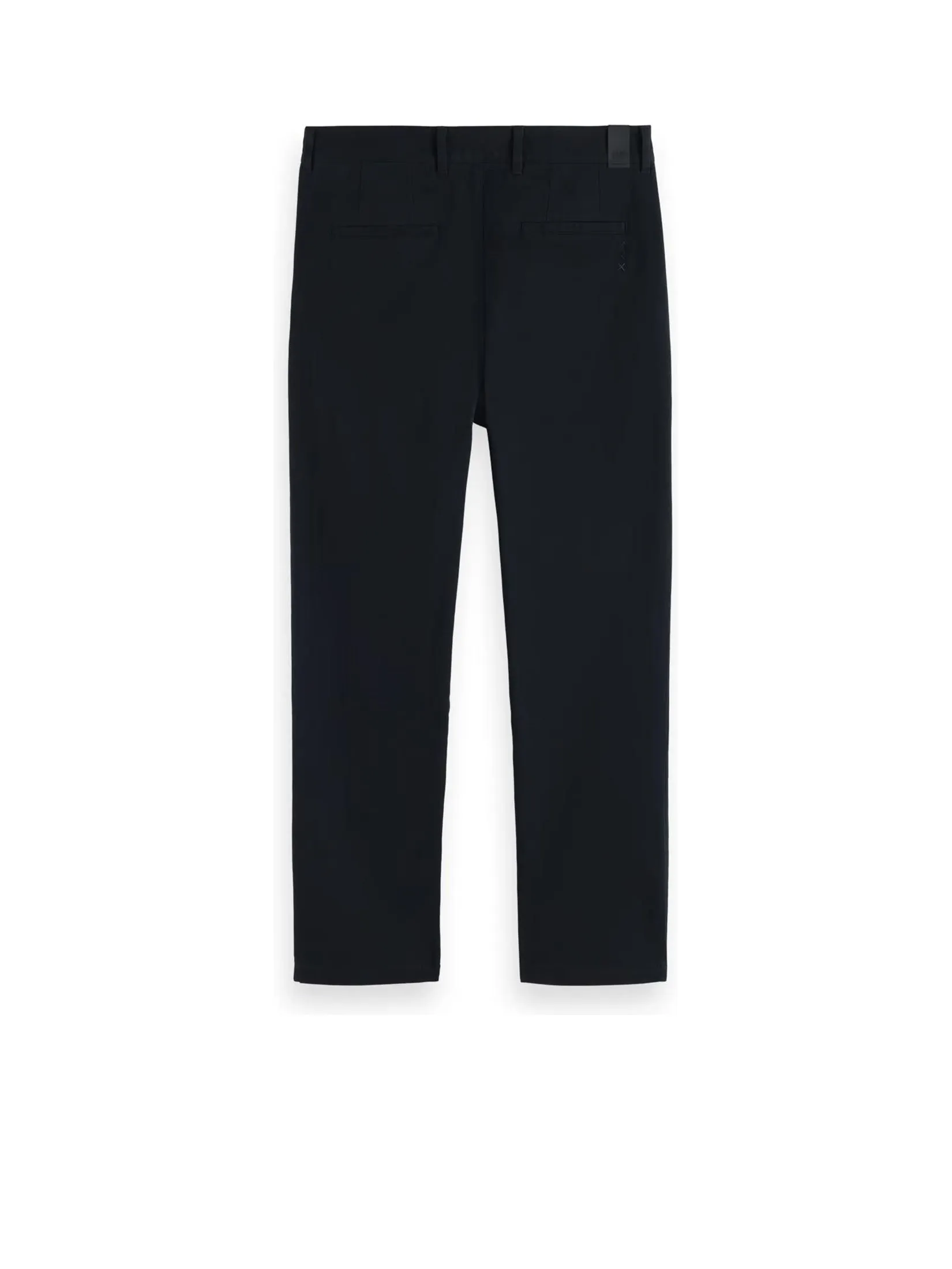 SCOTCH&SODA Men Chino Essentials — Drift Cotton-Blend Twill Black