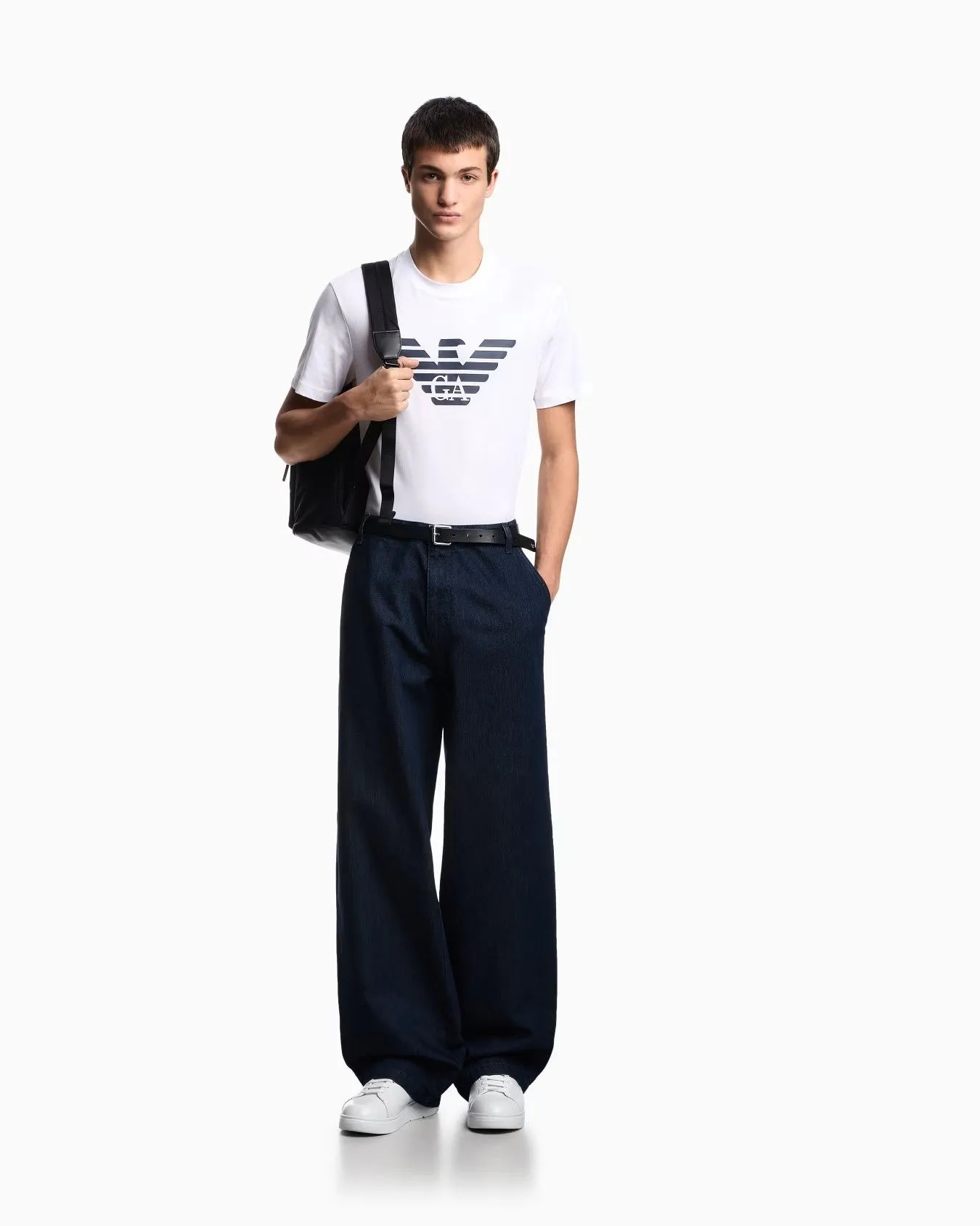 EMPORIO ARMANI Tee Men 8N1TN5-1JPZZ-0147 Off-White