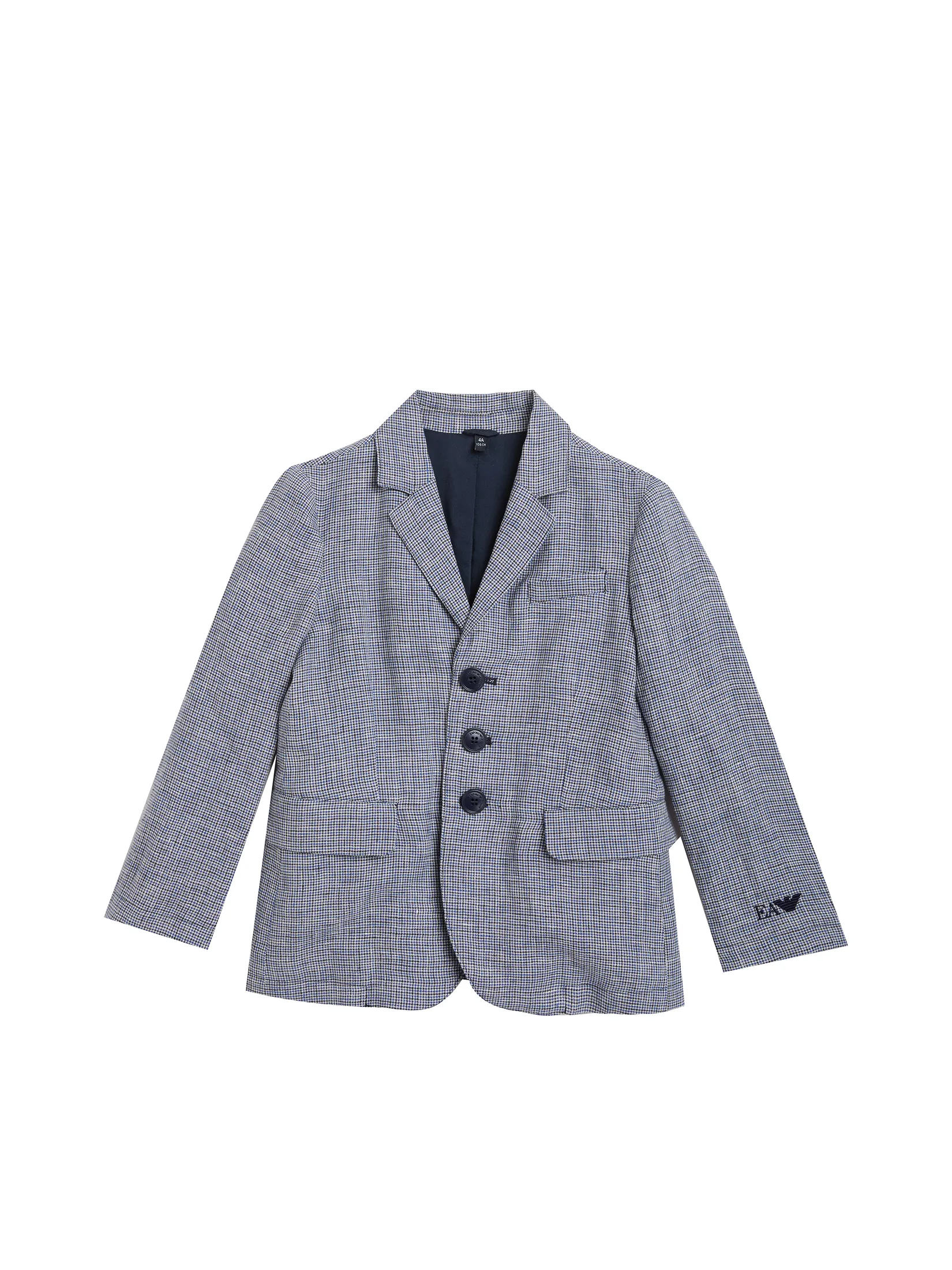 EMPORIO ARMANI Boy Blazer SS25 Fant Blue
