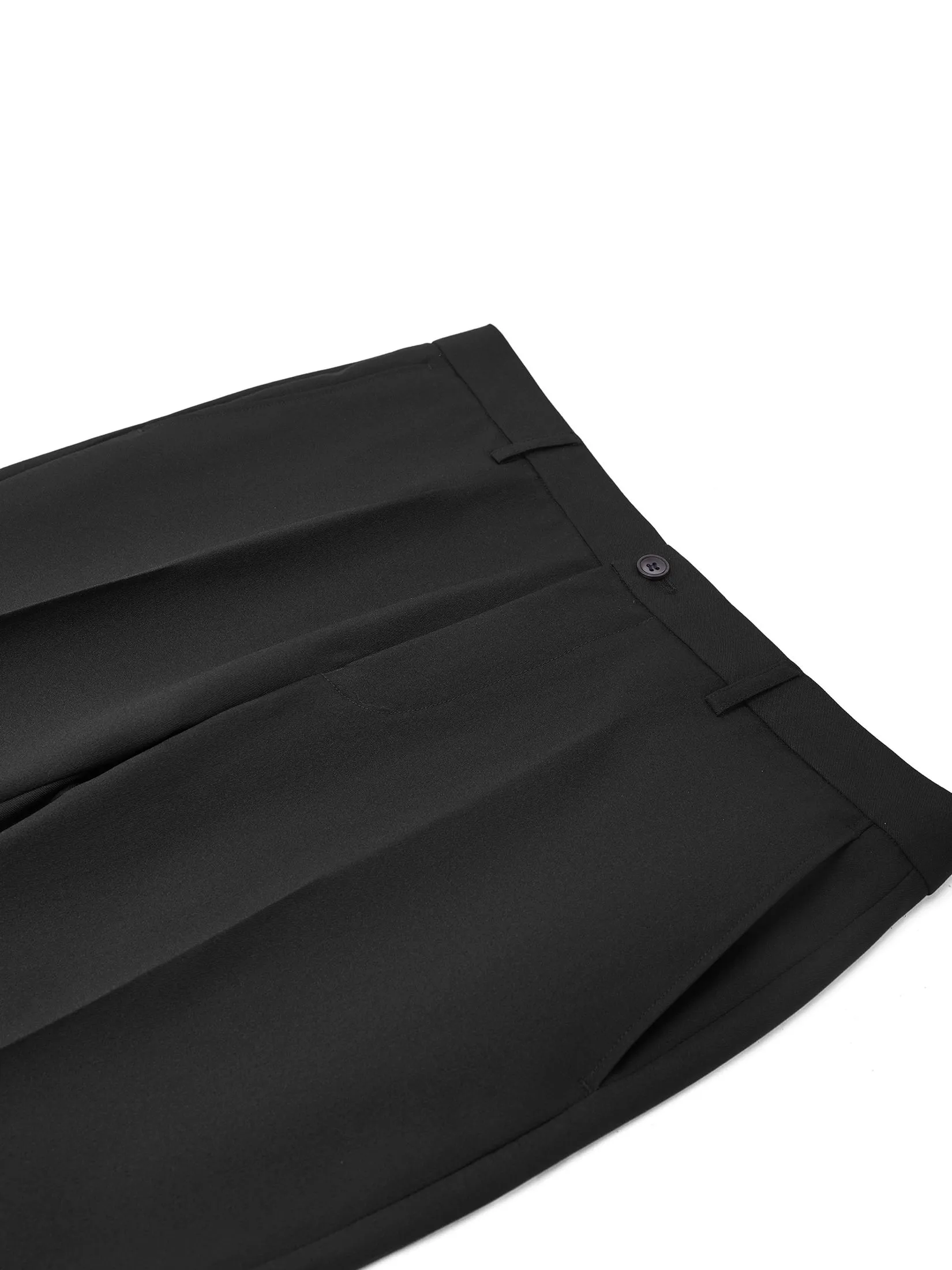 G2000 Men Clothing Teflon Slim Fit Twill Suit Pants Smart Fit - 5115201599 - Black