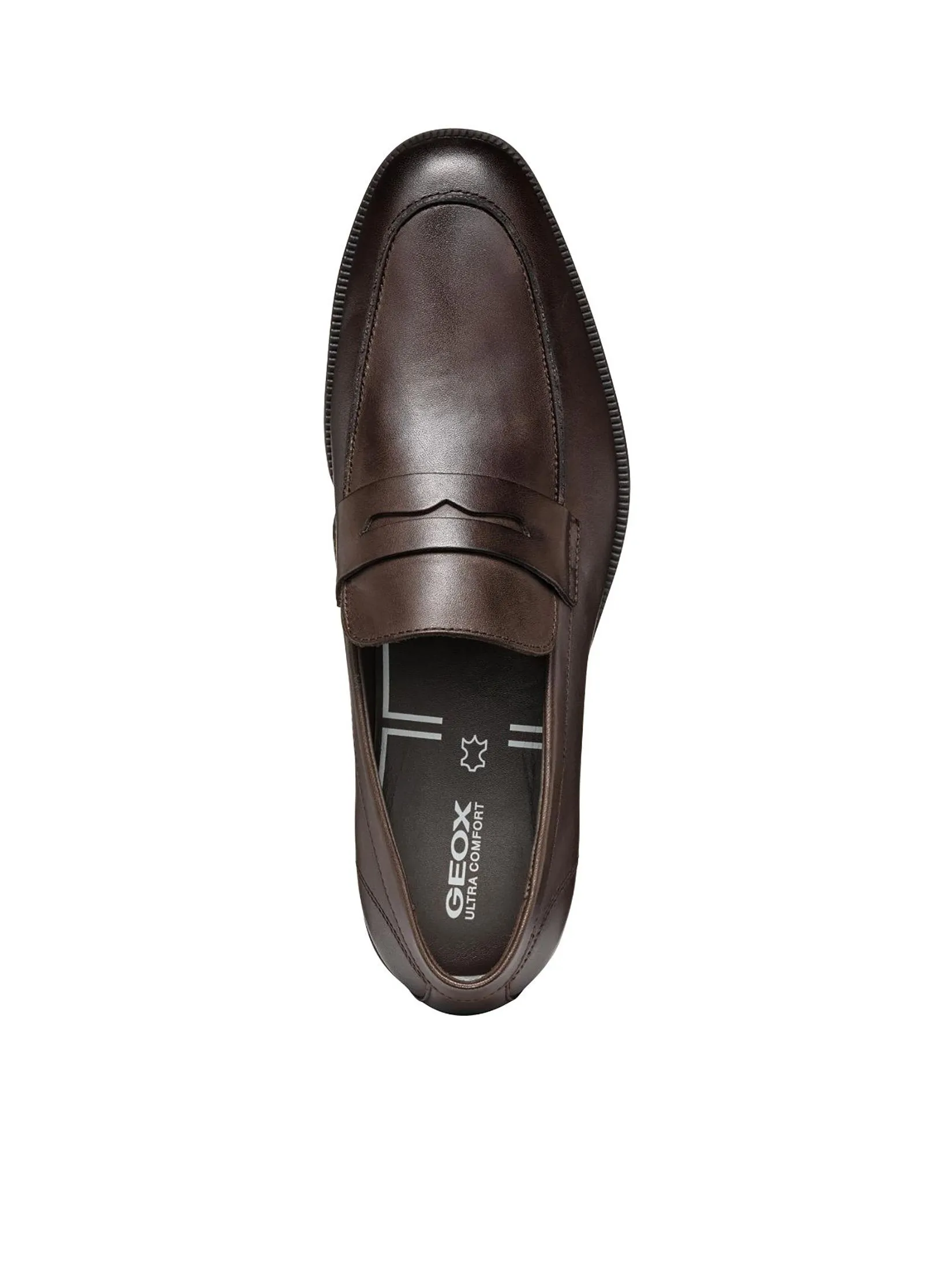 GEOX Men Leather ShoesU Walk Pleasure F