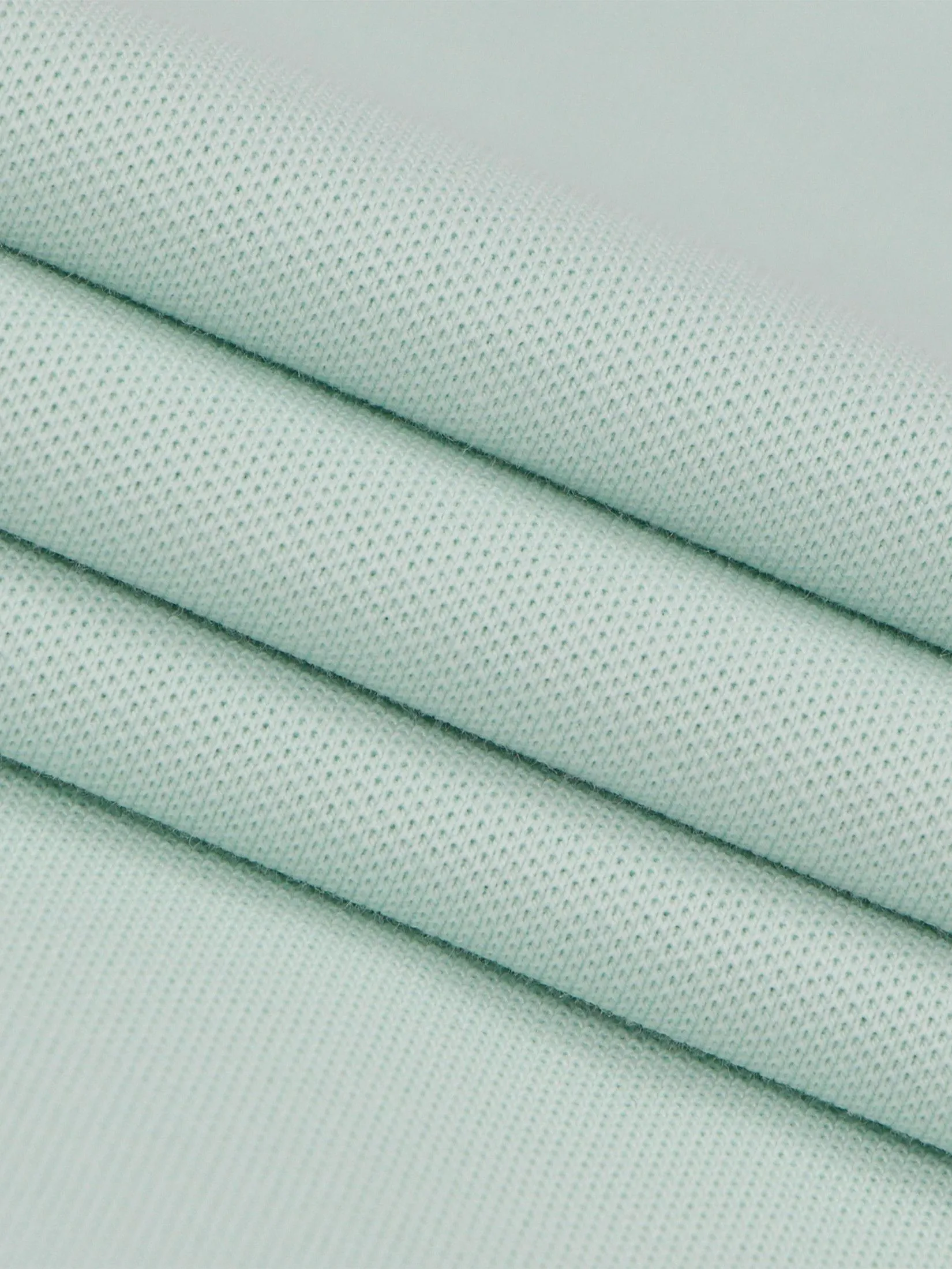 GIORDANO Men's Slim Pique Embroidery Polo (Napoleon) Glacier green