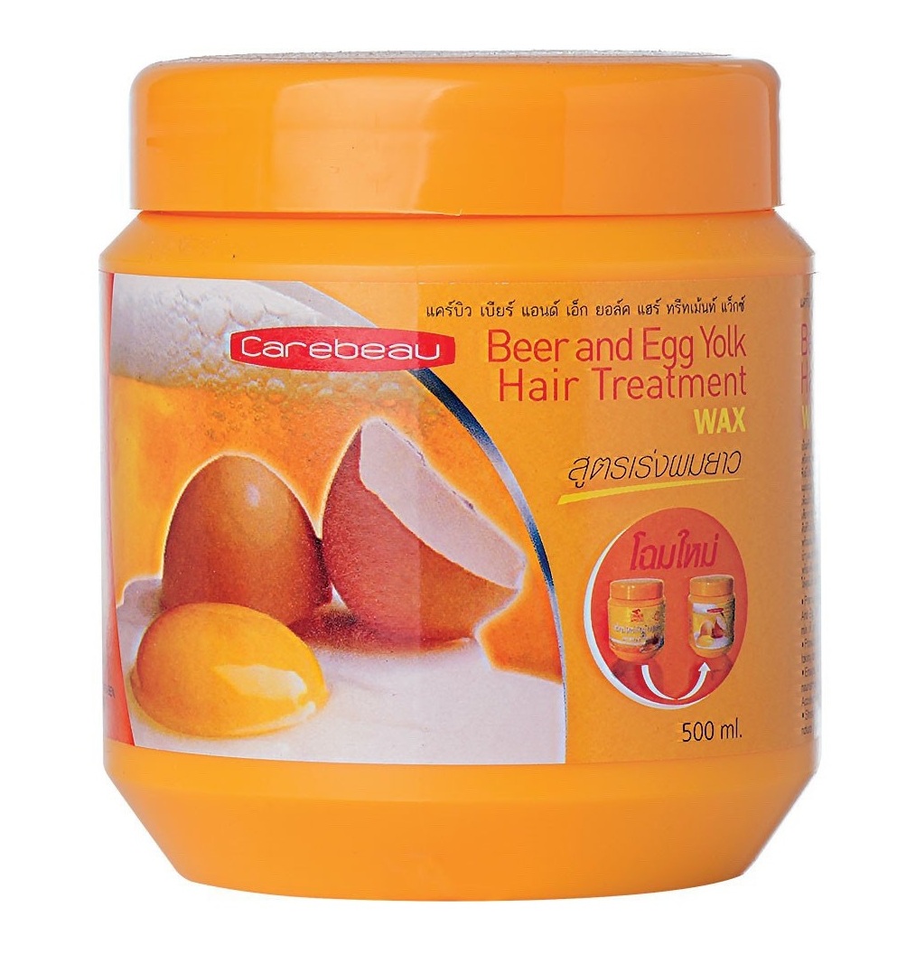 Маска с папайей и яичным желтком Carebeau 500 мл