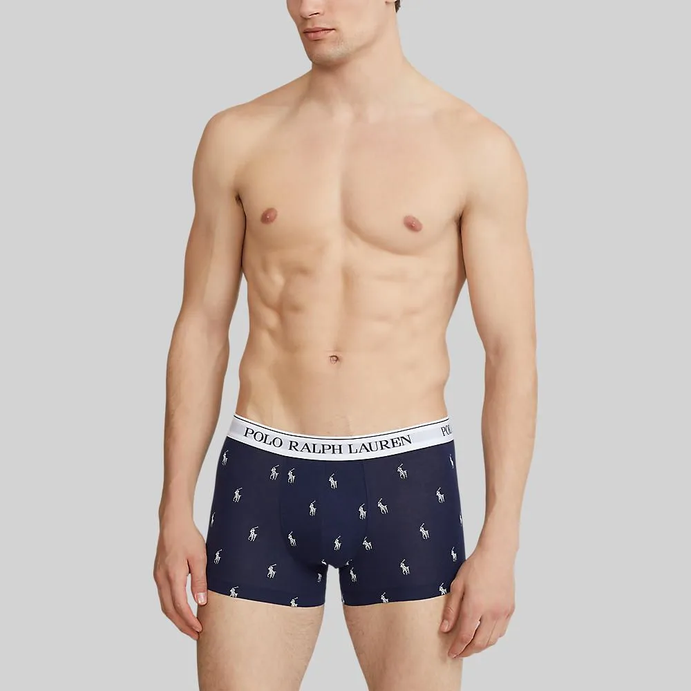 POLO RALPH LAUREN Underwear TRUNKS-Classic Stretch-Cotton Trunk 3-Pack MAPOUND0S720239 410 NAVY-410