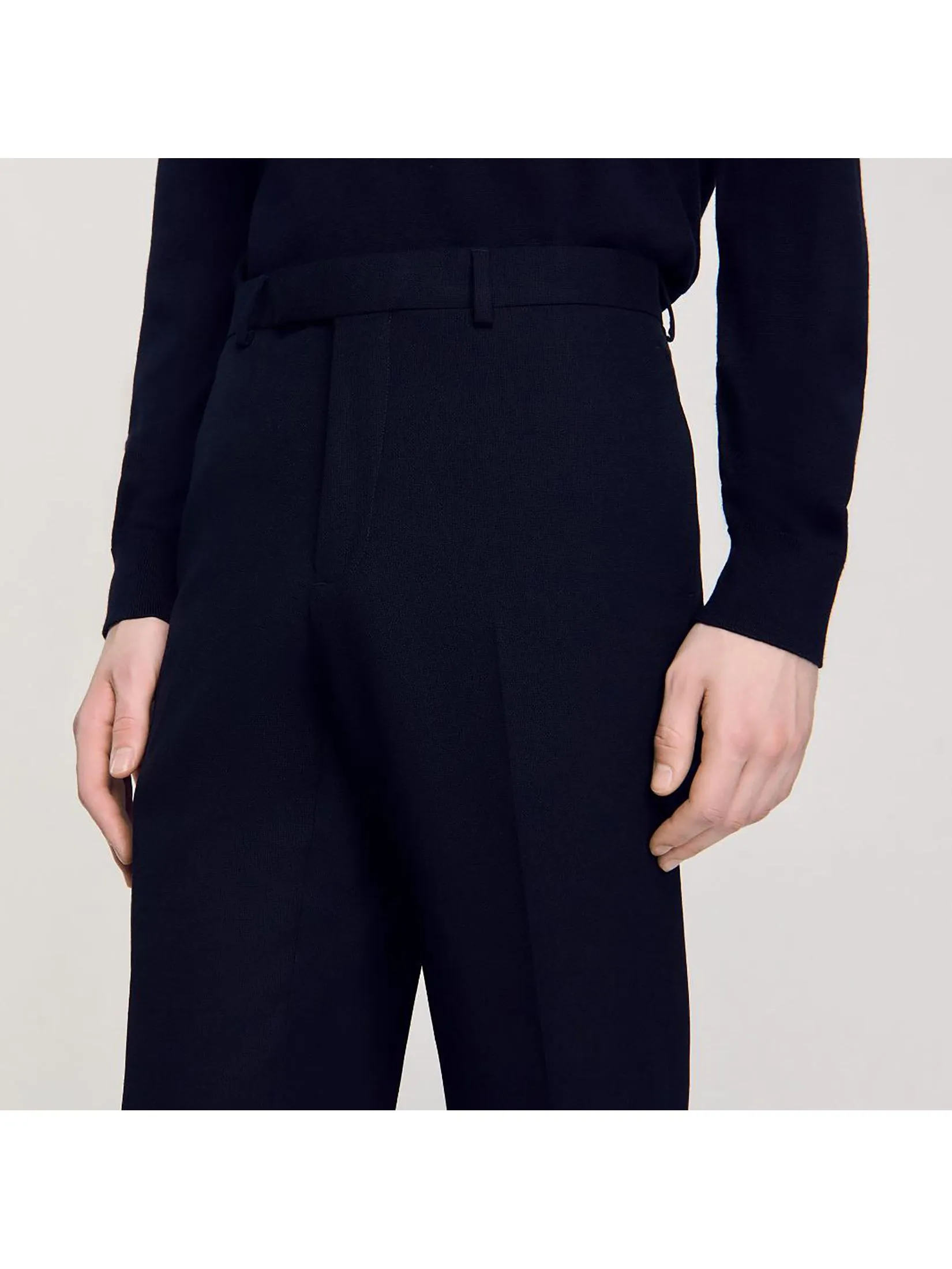 SANDRO Wool Suit Pants