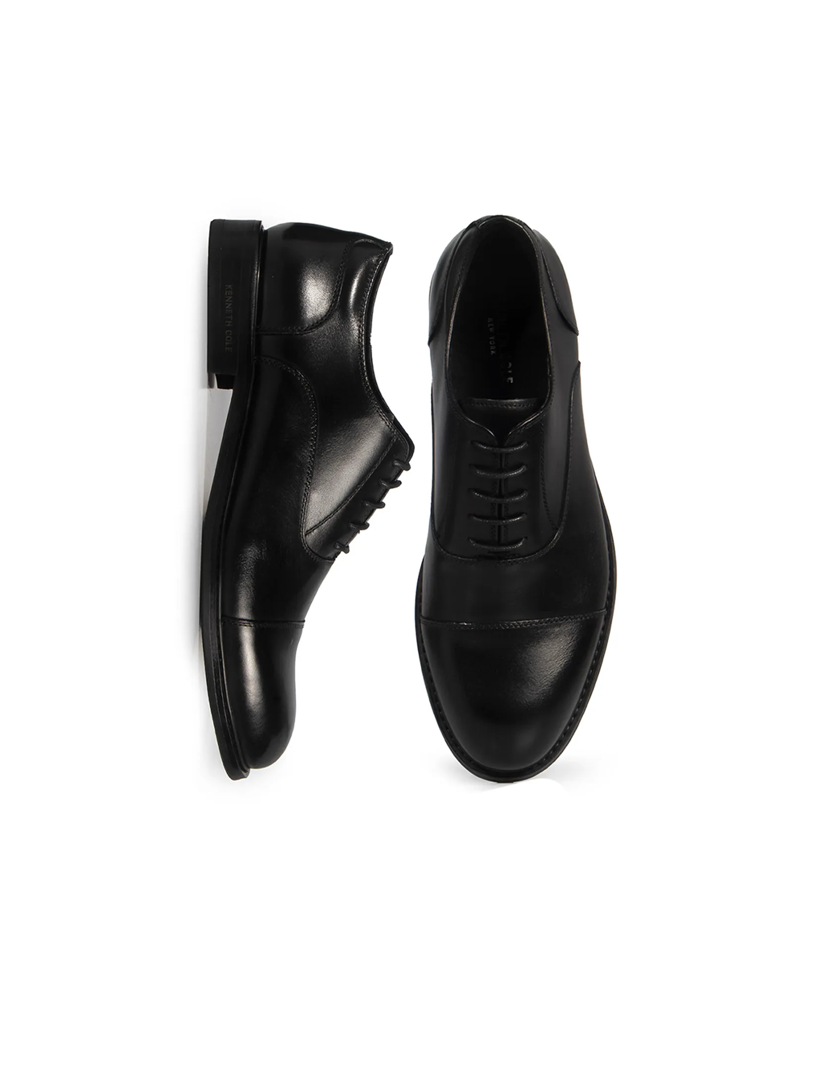 KENNETH COLE MEN DRESS SHOES PATRICK LACE UP / BLACK