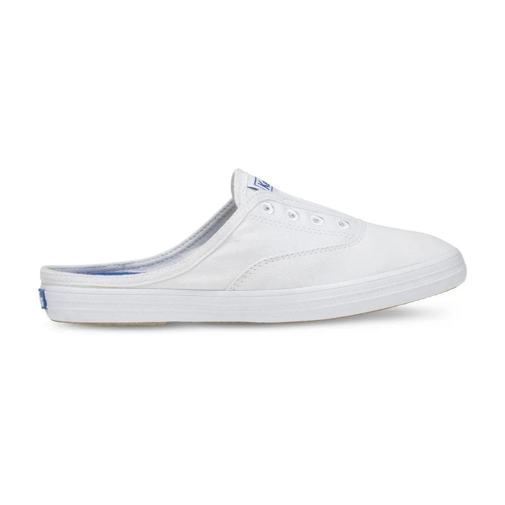KEDS White Moxie Mule Washed Twill