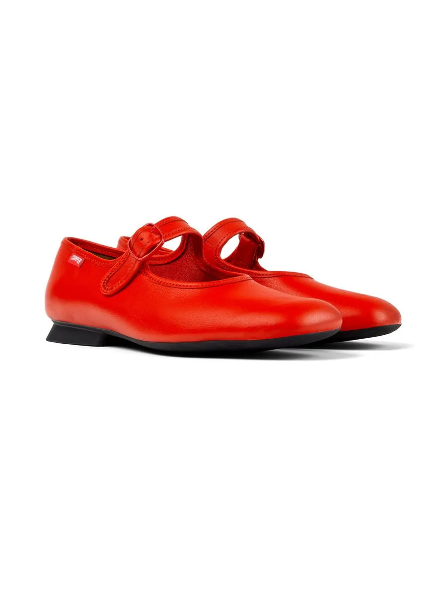 CAMPER Women Ballerina Shoes Casi Myra Red