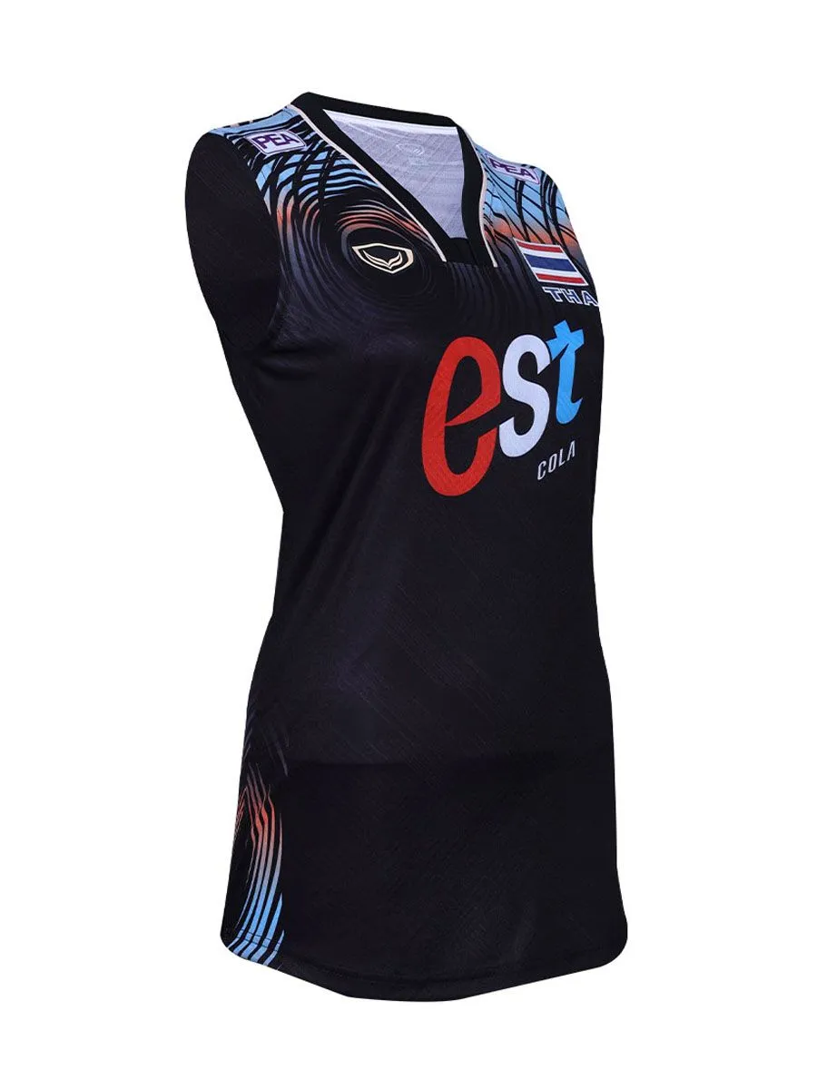 GRAND SPORT Black WomenVolleyball  Jersey 2024 (014353)