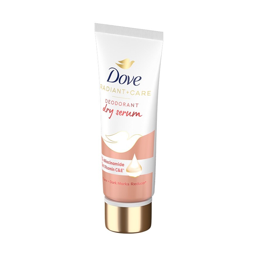 Dove Radiant + Care Deodorant Dry Serum 3 Niacinamide +10X Vitamin C  E 40 Ml.