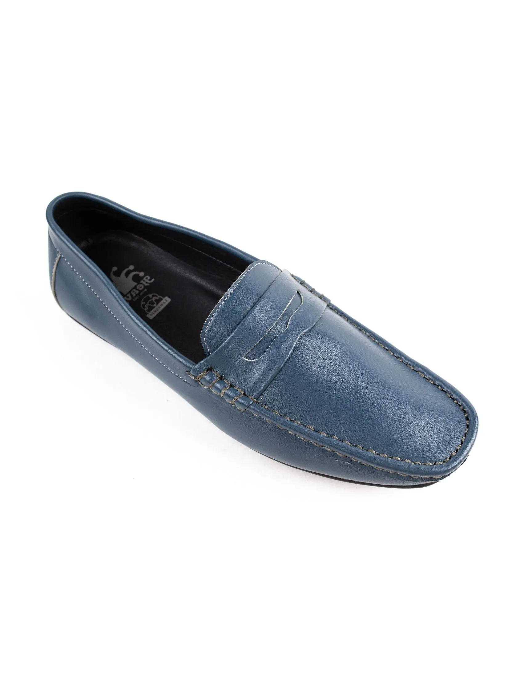 HEAVY Men's Loafer Lamb Skin VC Navy Blue