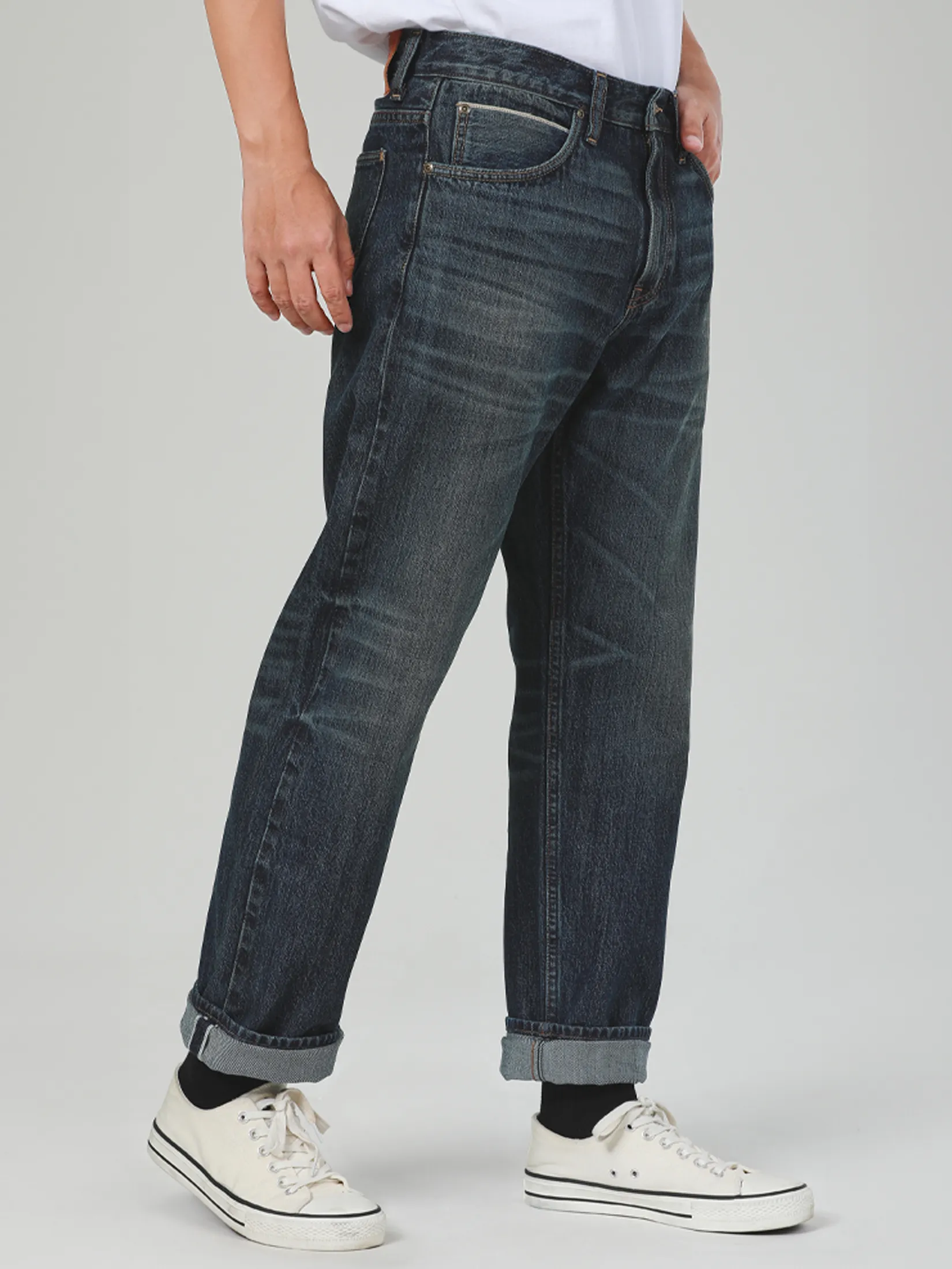 LEE Men s Jeans Lee Riders Collection Mid Dean Fit Mid Indigo