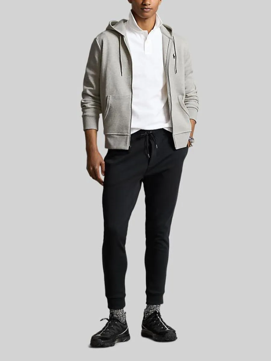 POLO RALPH LAUREN Men Jacket-Double-Knit Full-Zip Hoodie-Grey