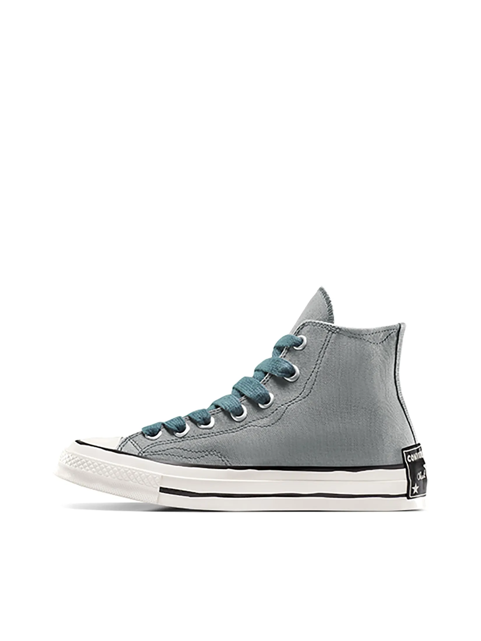 CONVERSE Men Sneakers Chuck 70 Sketch Hi Grey Sharkskin/True Nature/Egret