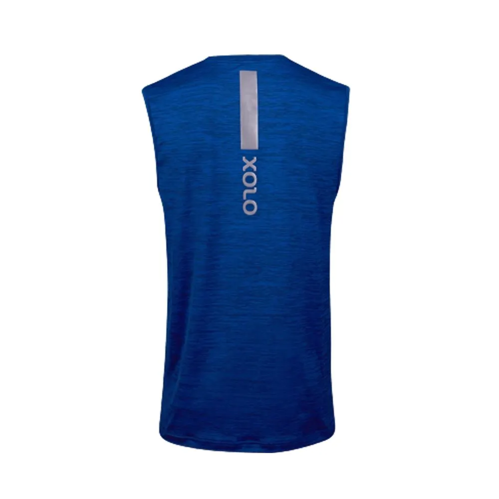 XOLO Blue Men's XOLO STRETCH TANK TOPS (040027)