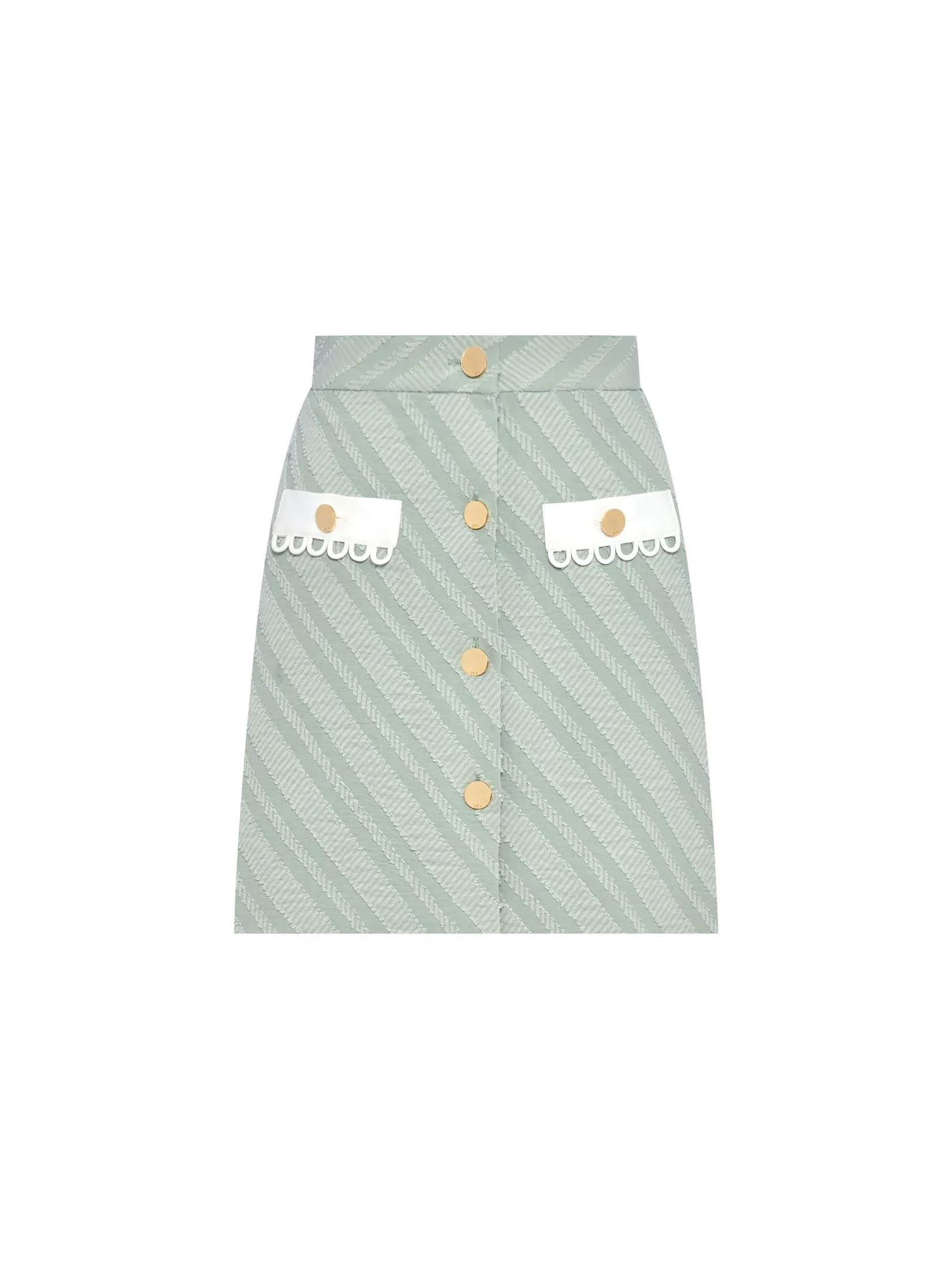 ASV ( SS25 ) Alda Women Mini Skirt Green Size - M