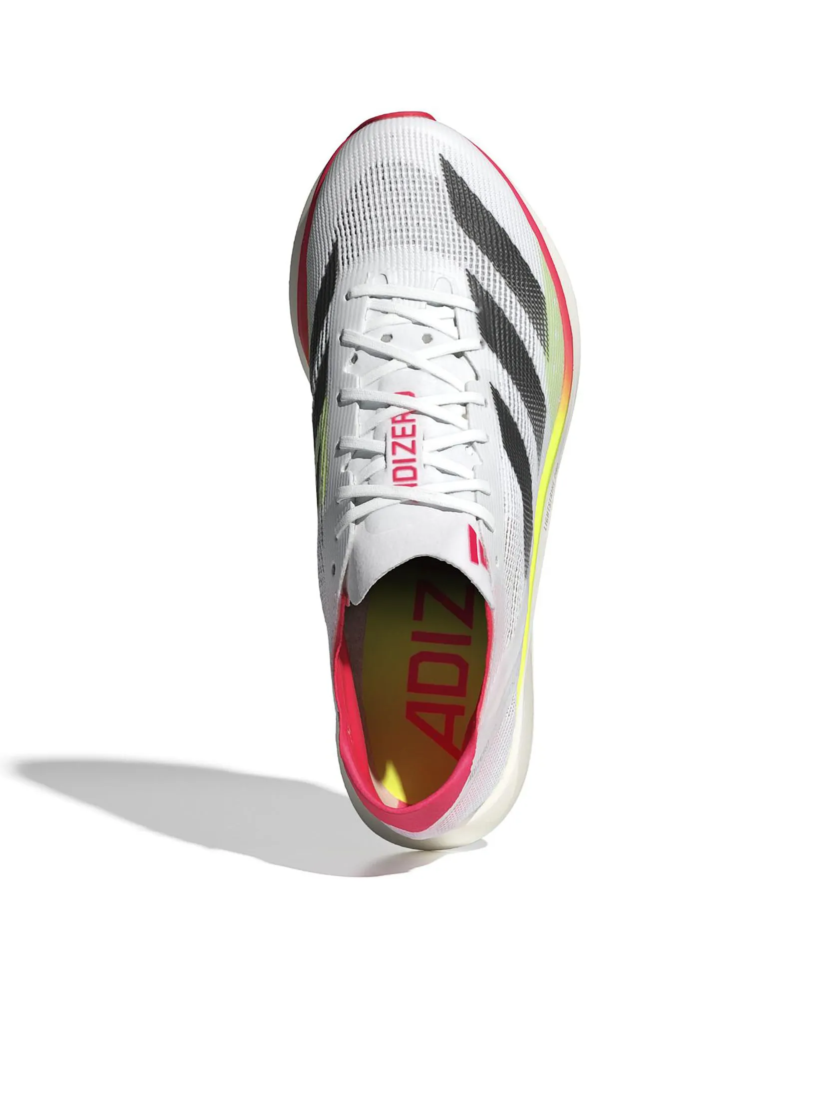 ADIDAS Women Running Shoes Adizero Takumi Sen 10 Cloud White / Core Black / Lucid Red