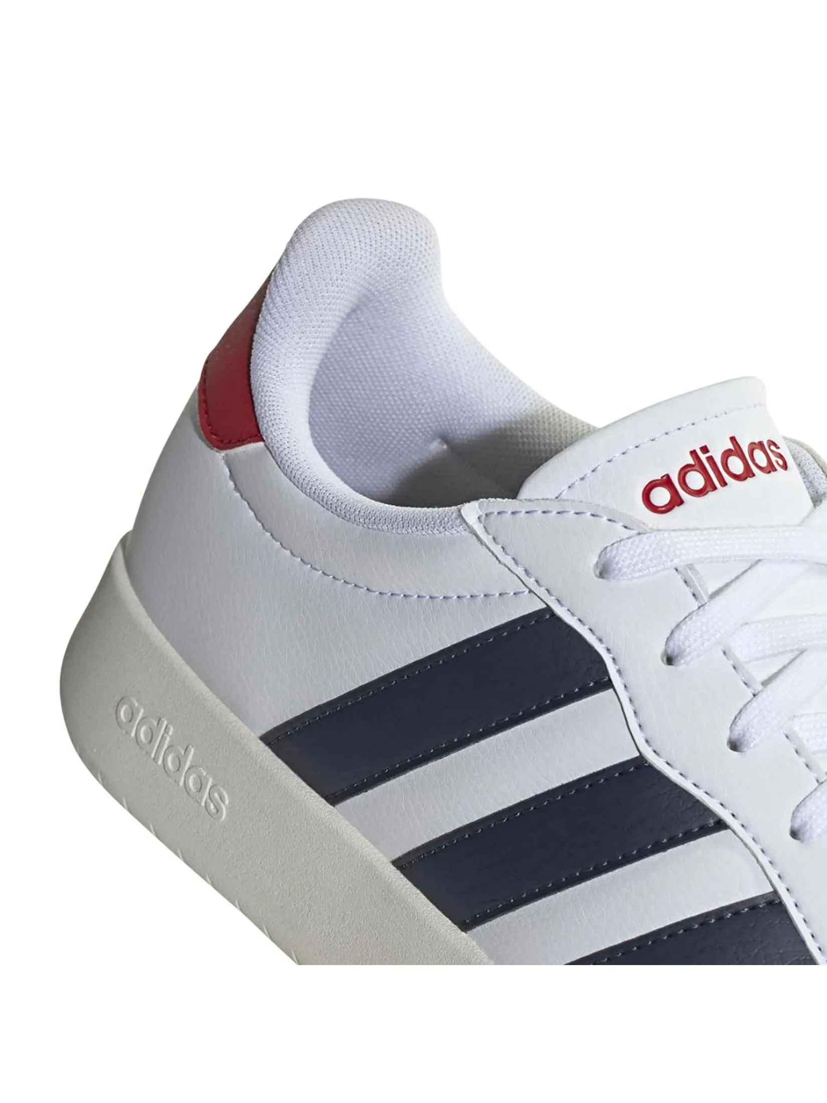 ADIDAS Men Sneakers Barreda IH1228 Ftwr White / Shadow Navy / Better Scarlet