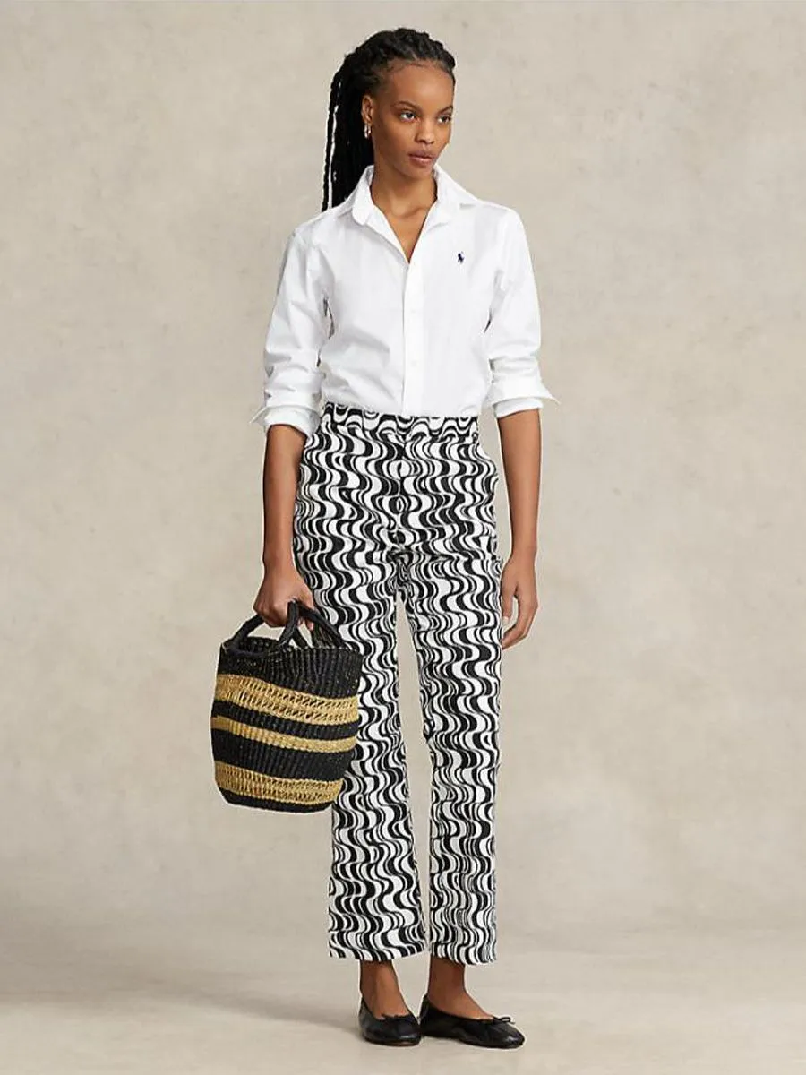 POLO RALPH LAUREN Women Shirt-Classic Fit Cotton Shirt-White