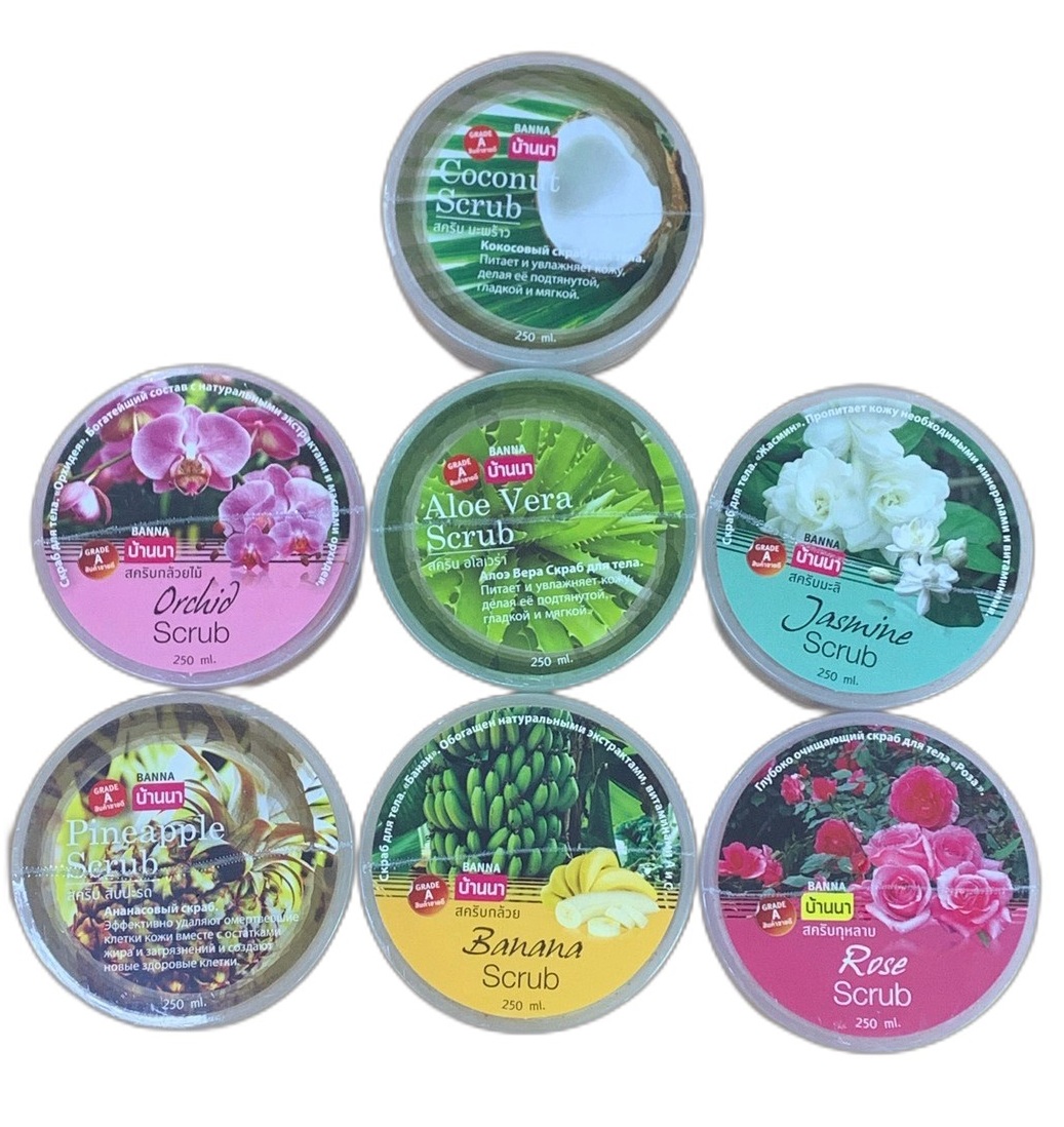 Увлажняющий скраб для тела с соком нони Banna 250 мл