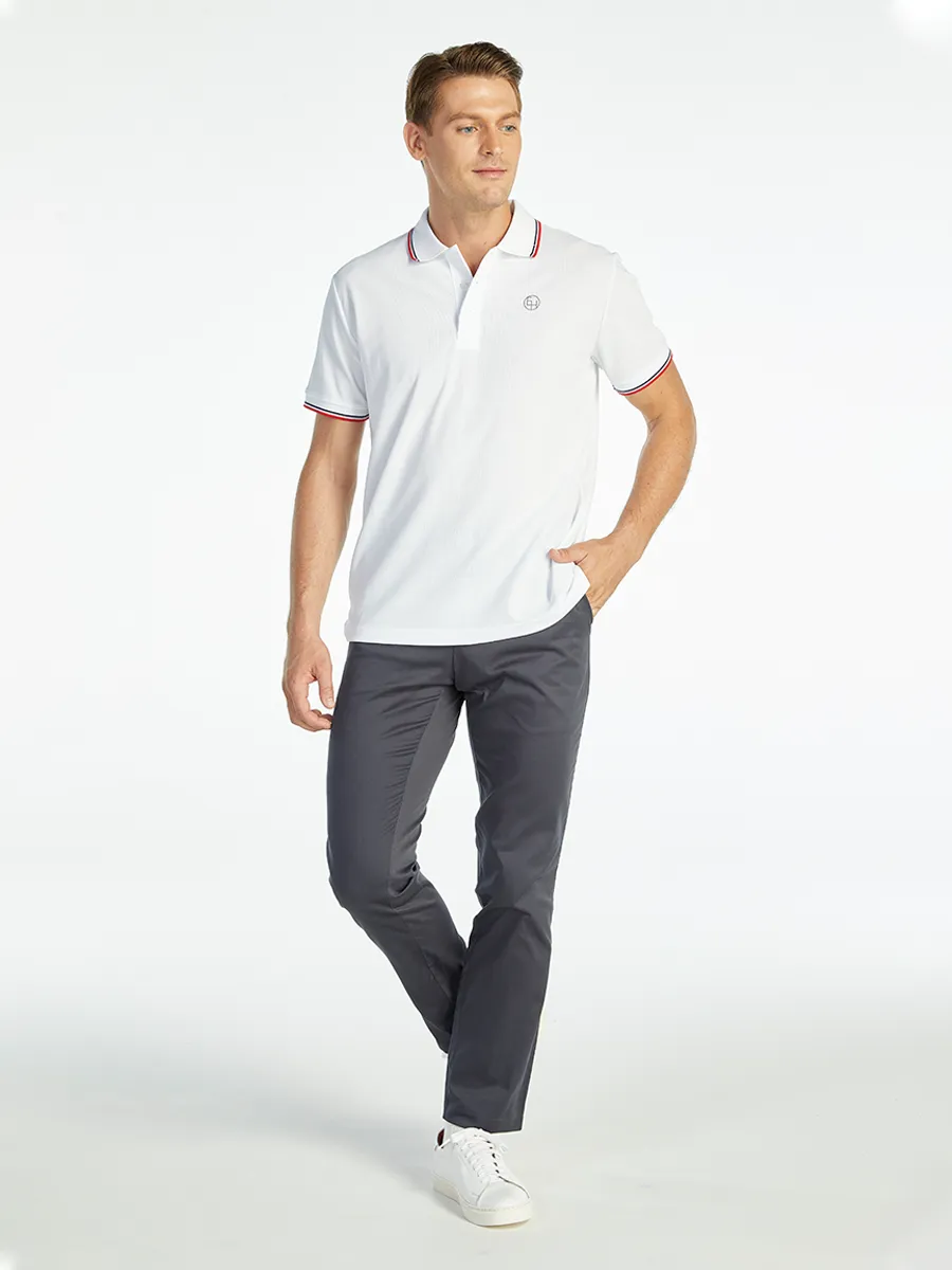 ELLE HOMME MEN POLO SHIRT W8K903WH - WHITE