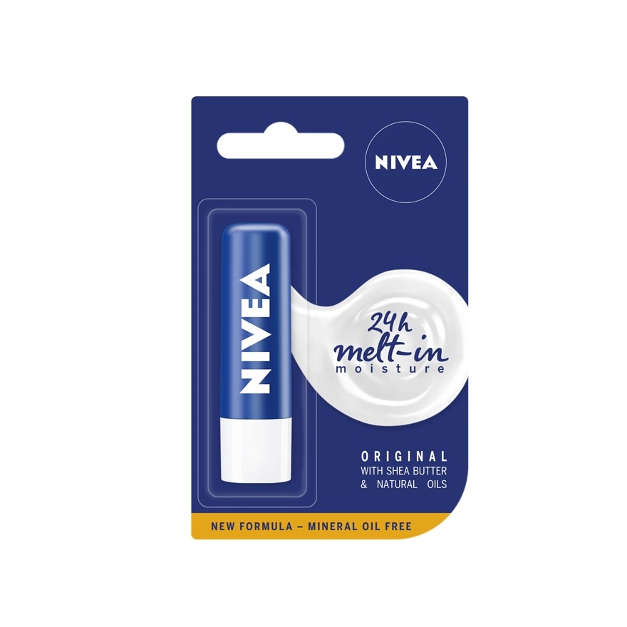 Nivea Lip Care Essential 4.8 G. ลิปแคร์ บำรุงริมฝีปาก