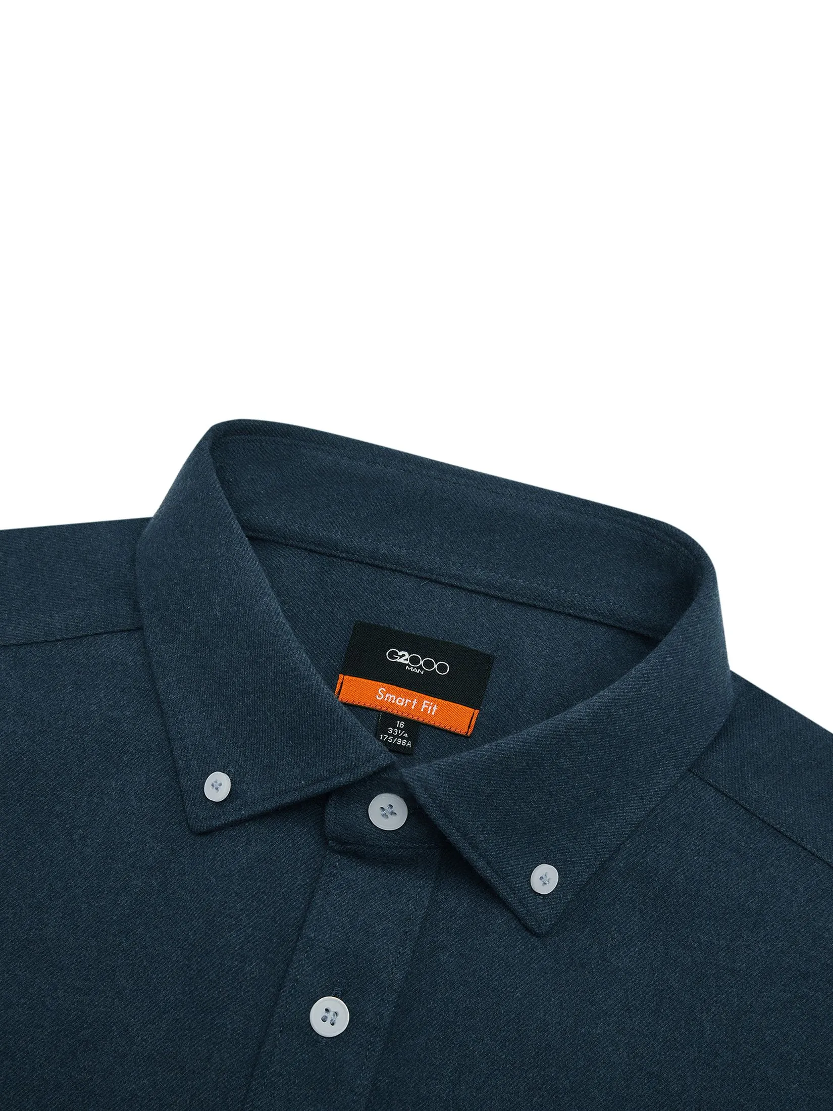 G2000 Men Clothing Twill Casual Shirt  Smart Fit - Navy
