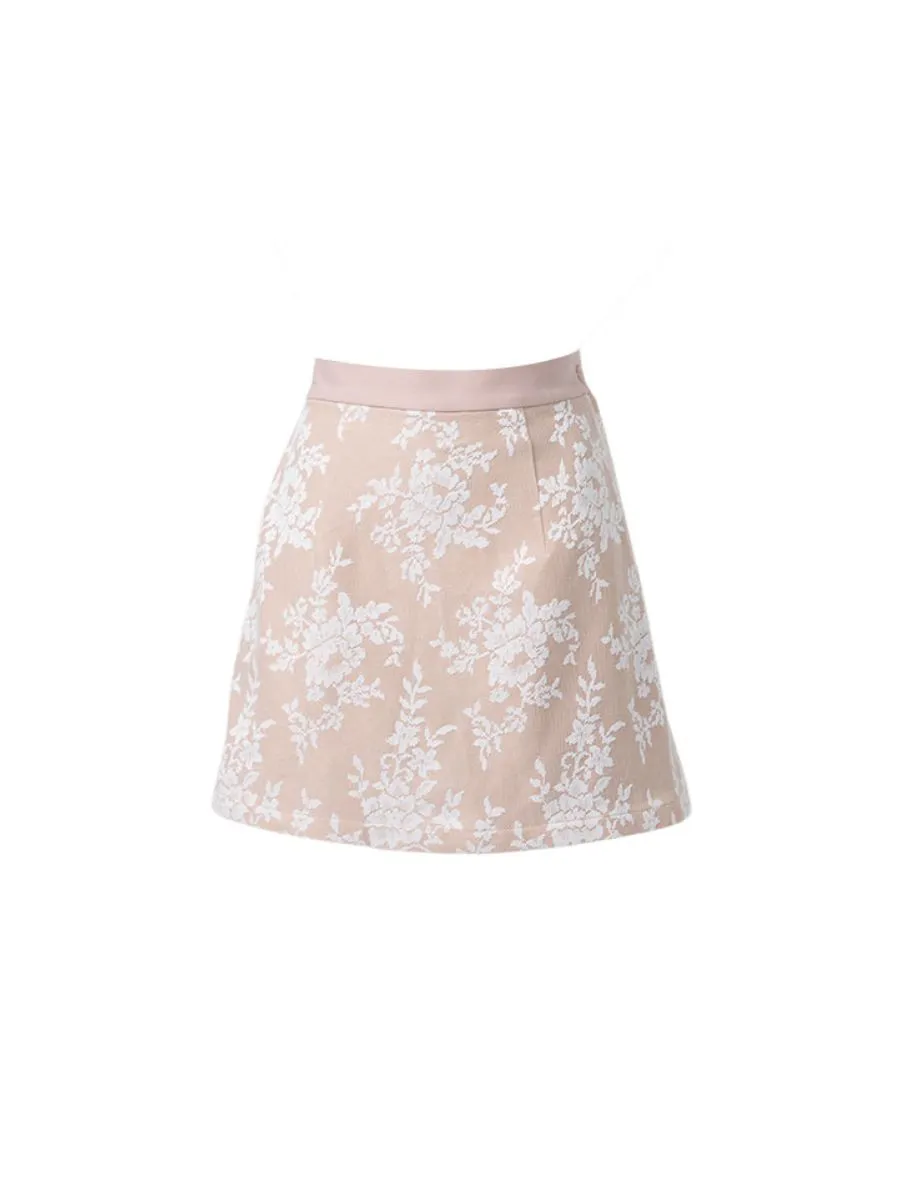 AMASS ME Women Rabbit Whisper Skirts Pants Pink