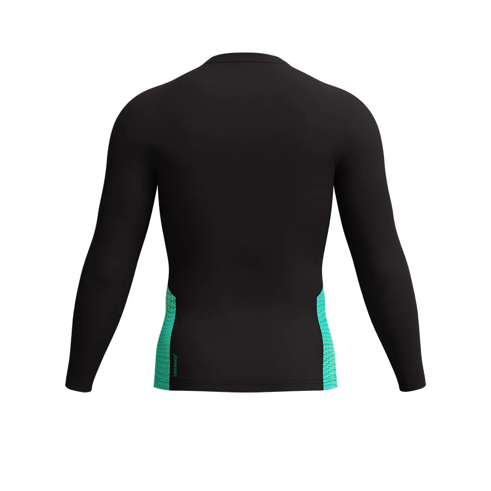 SPEEDO Men Rashguard Endurance+ Long Sleeve Splice Black - SP111SP794EKTH