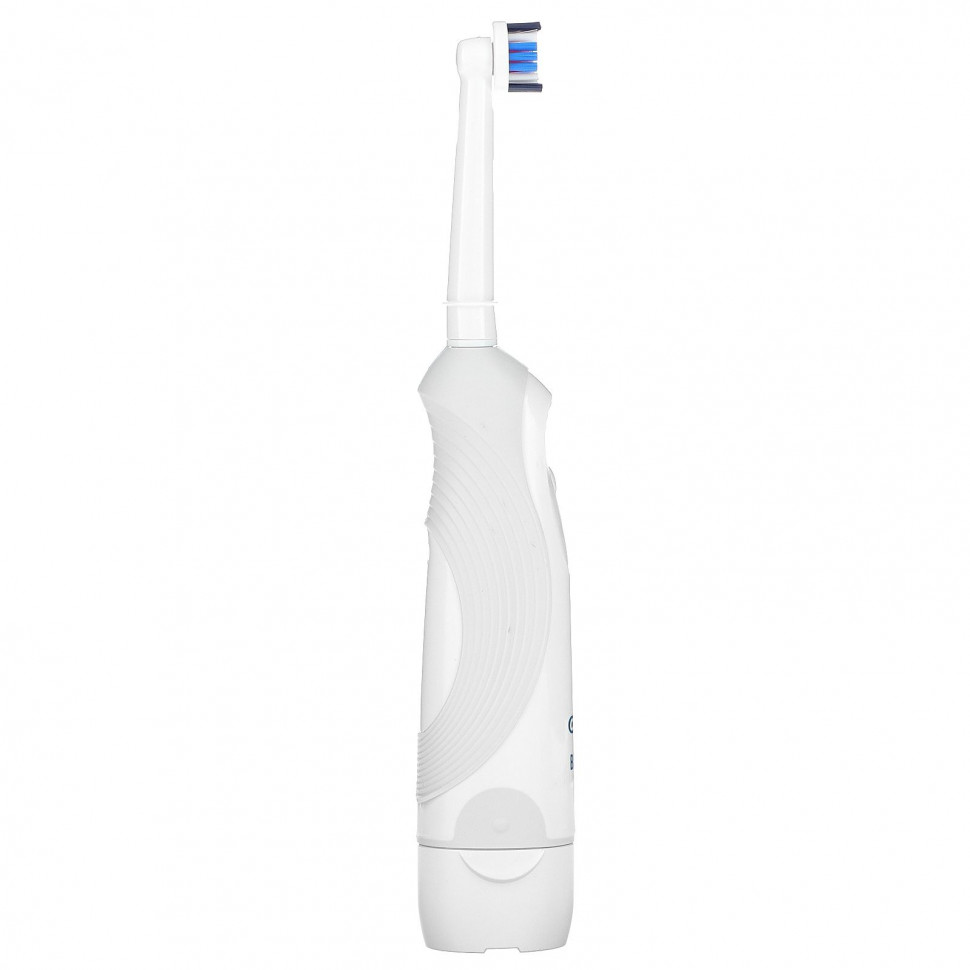 Oral-B, Oral-B 3D White Brilliance Whitening Battery, зубная щетка, белая, 1 зубная щетка