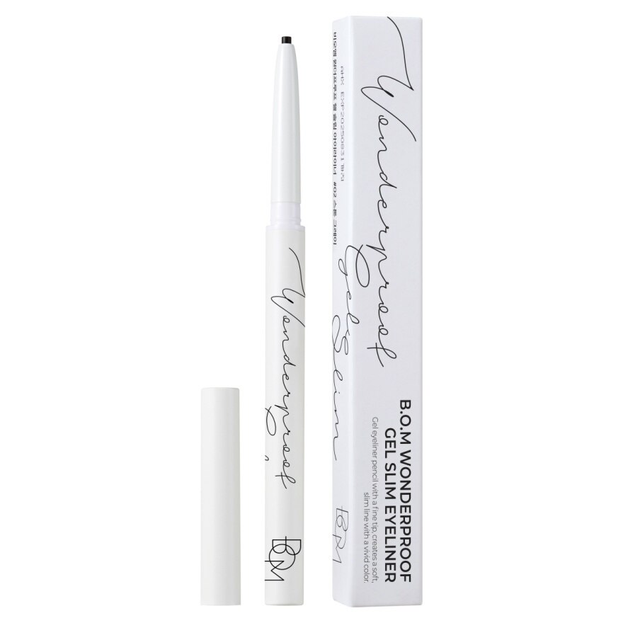#BOM Gel Slim Eyeliner 0.1g 01 - 04 Classic Brown
