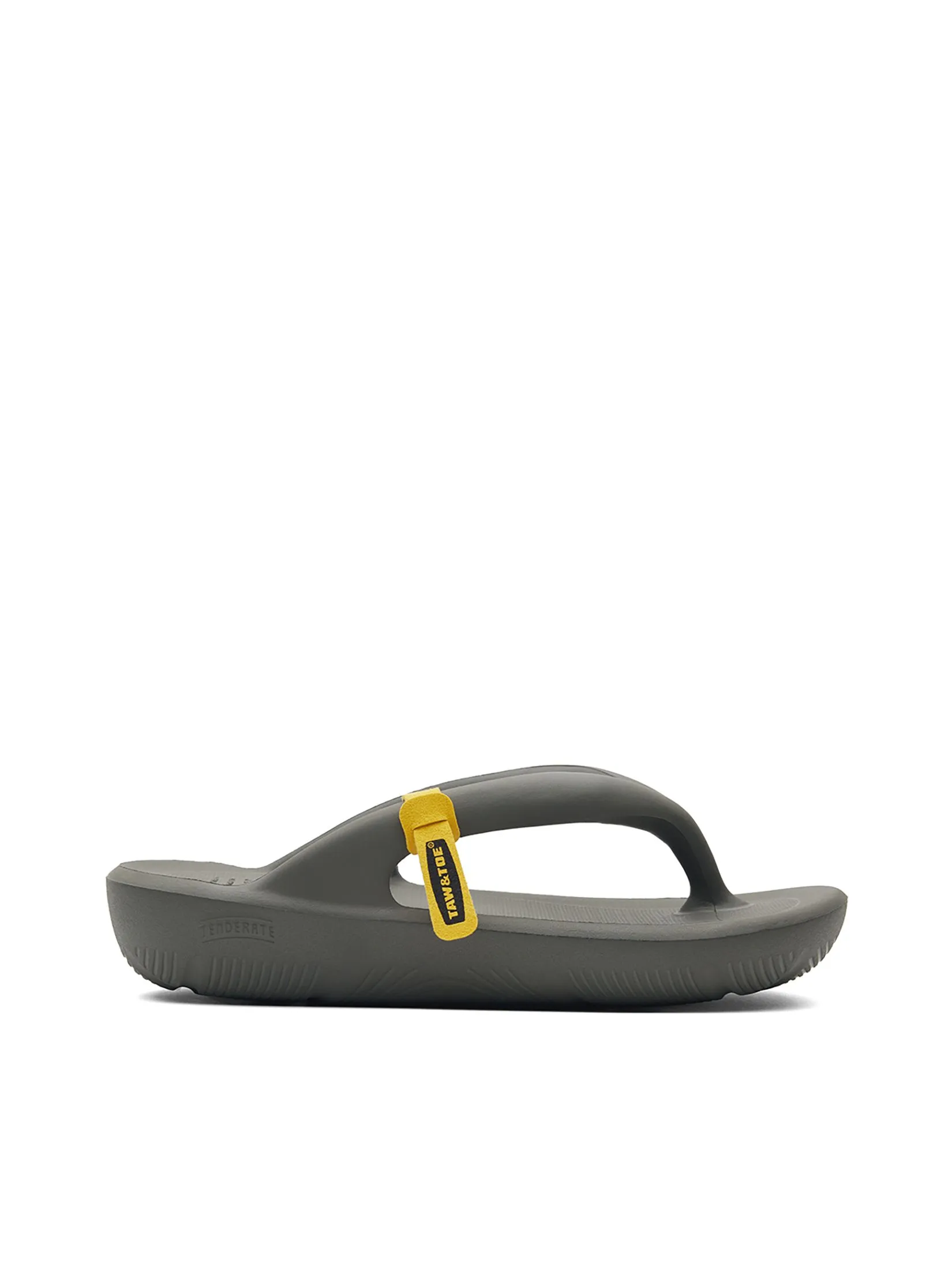 TAW&TOE Unisex Flip Flop Zerovity OG Charcoal