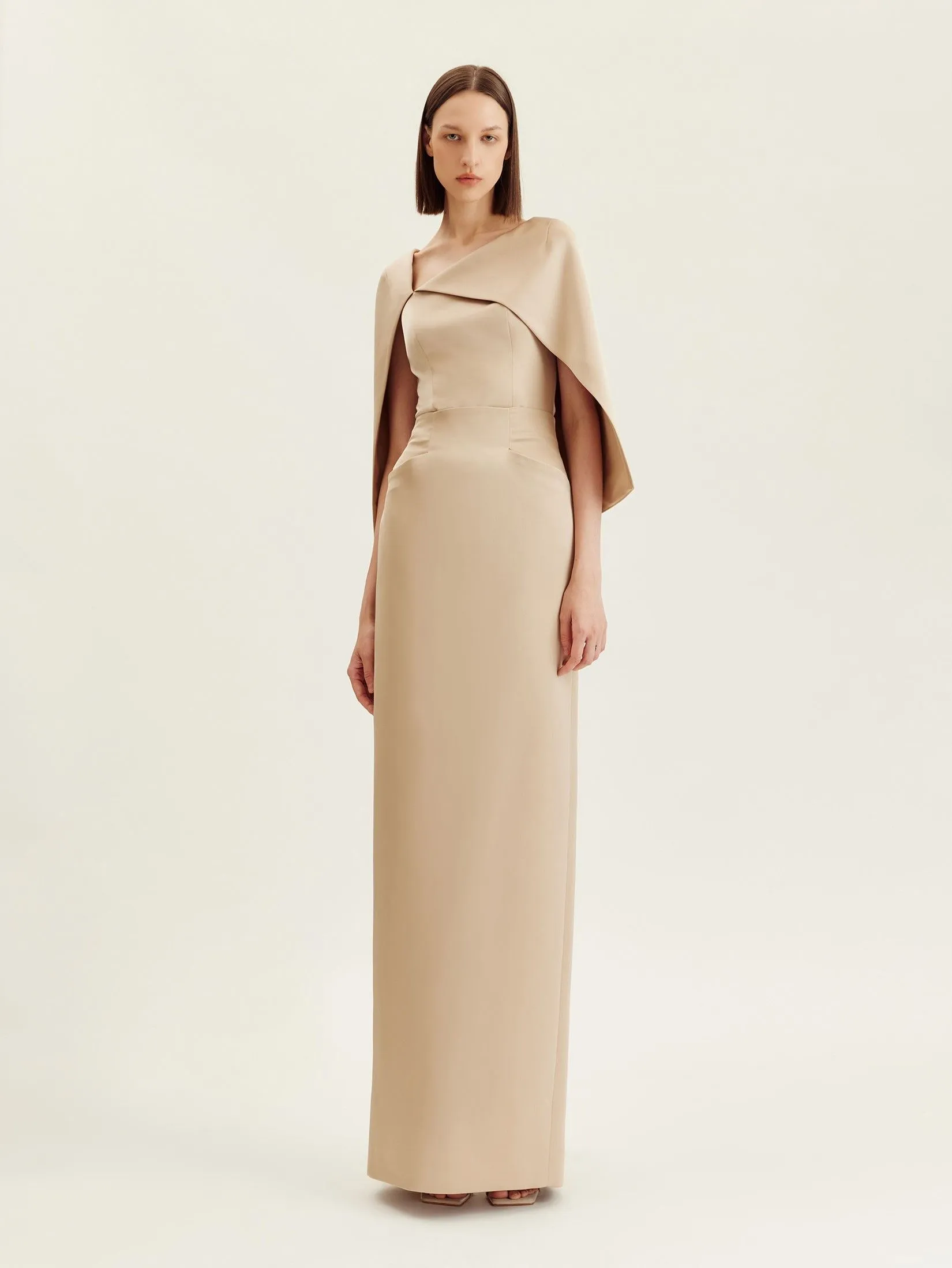 ASAVA (AW24 )Brynlee Column Women Skirt Beige