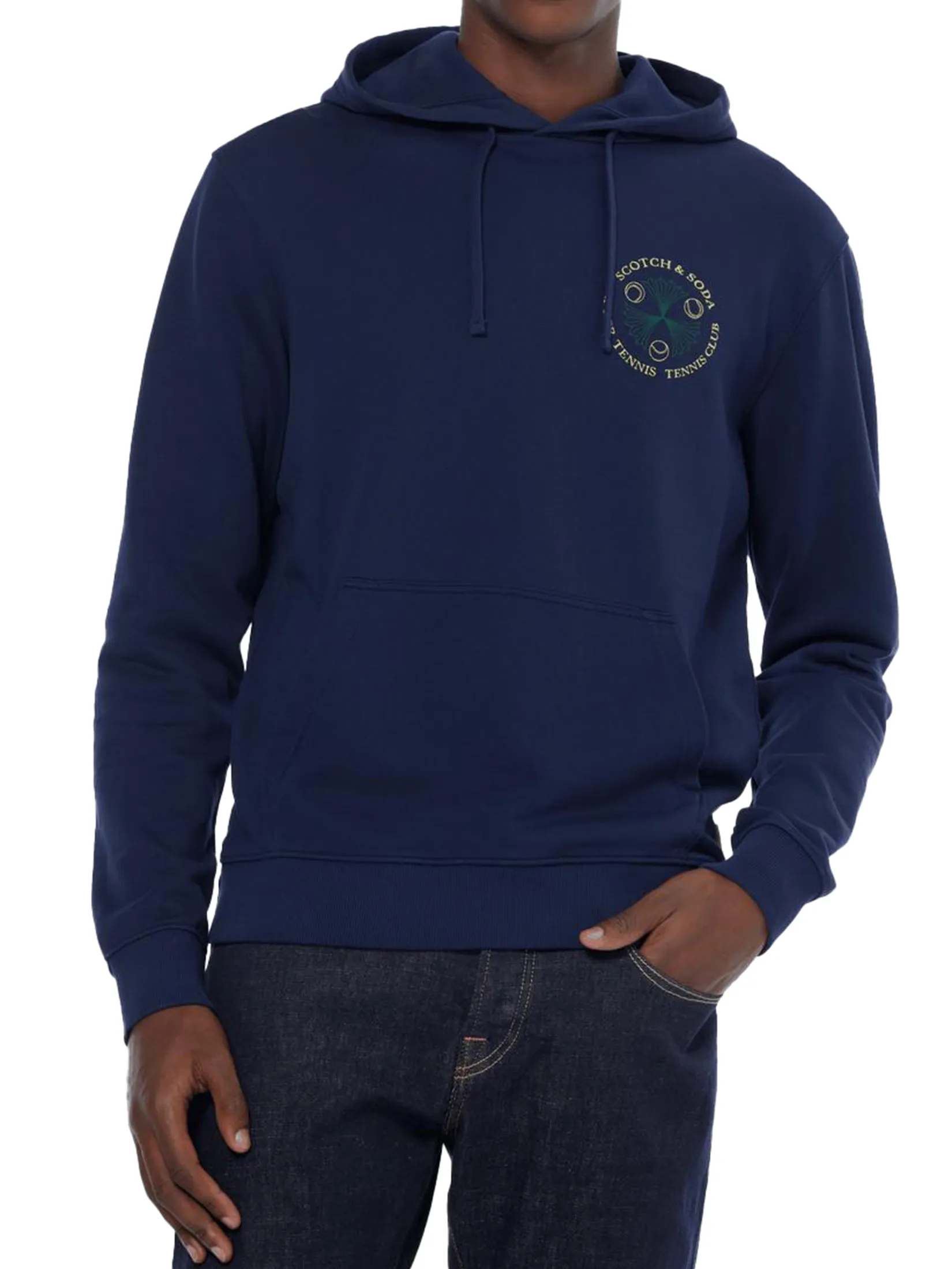 SCOTCH&SODA Men Hoodie Mushroom Artwork