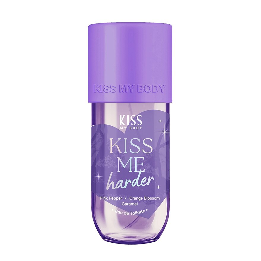 Kiss My Body Eau De Toilette Kiss Me Harder 88 Ml. - Purple