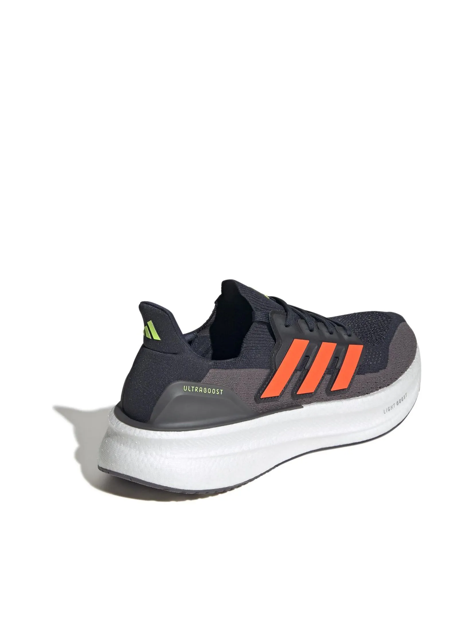 ADIDAS Men Running Shoes Ultraboost 5 Aurora Ink / Impact Orange / Lucid Lemon