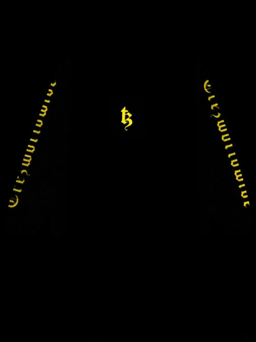 TZ WORLDWIDE Men HOODIE TZ BE TREZ - BLACK (GLOW IN THE DARK)