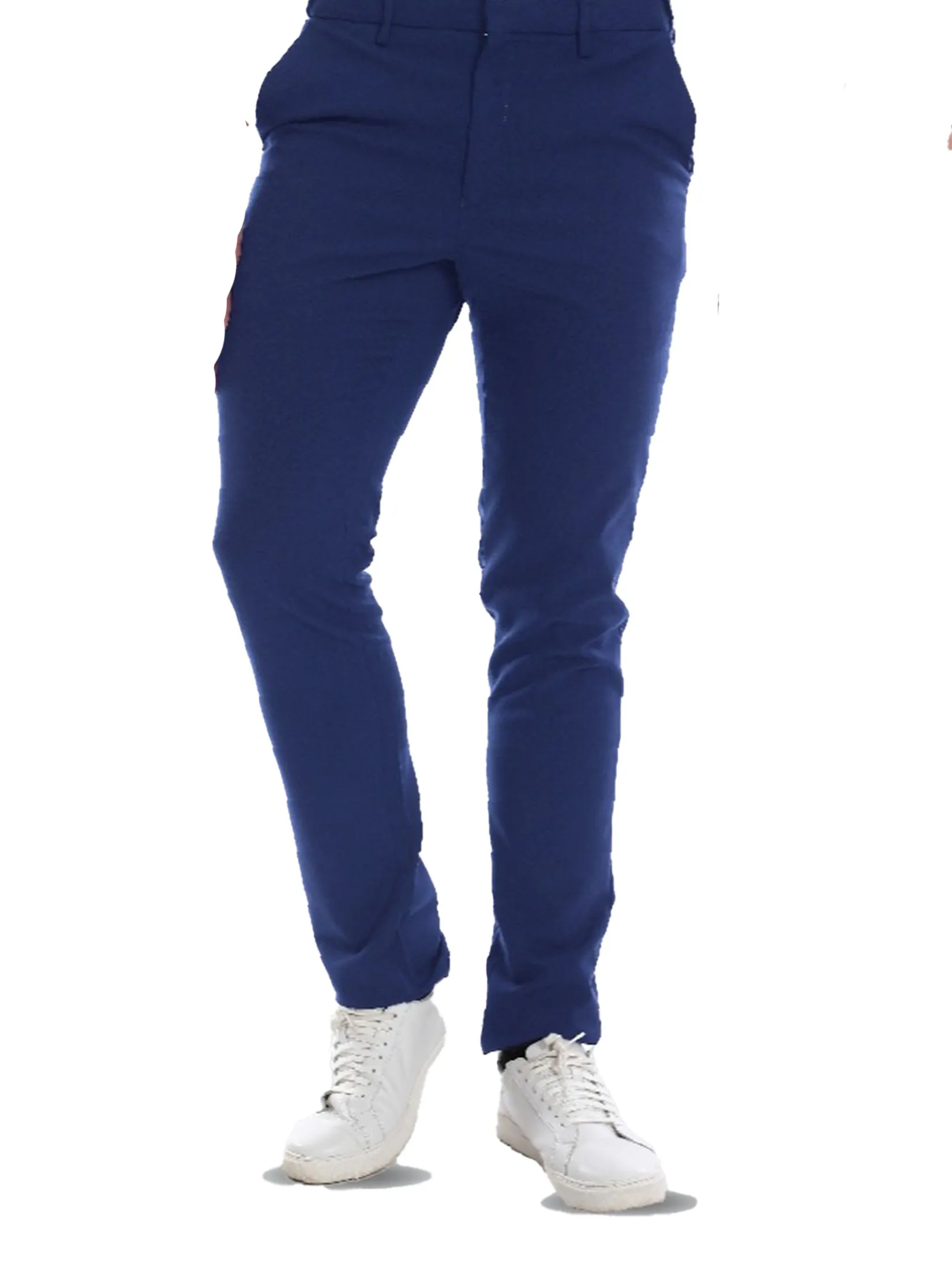 ARROW Men s Pants Slim Fit Adjustable Waist Dress Pants MEBS706-NV Navy