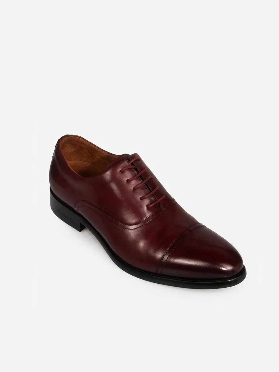 KENNETH COLE MEN'S FORMAL SHOES EDWARD / BURGUNDY