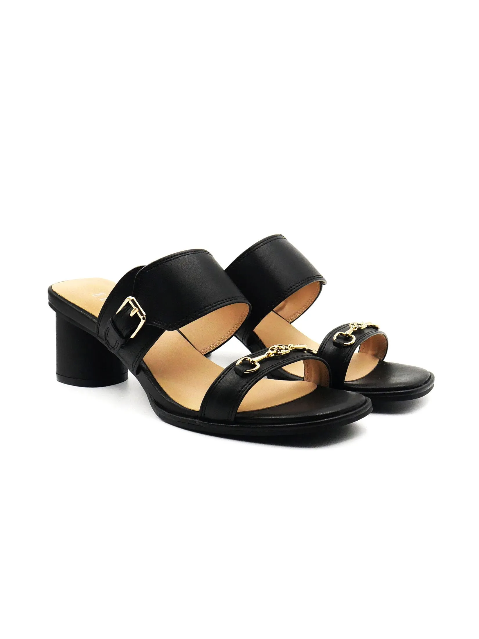 ELLE Women Sandals ELSM002BL - Black