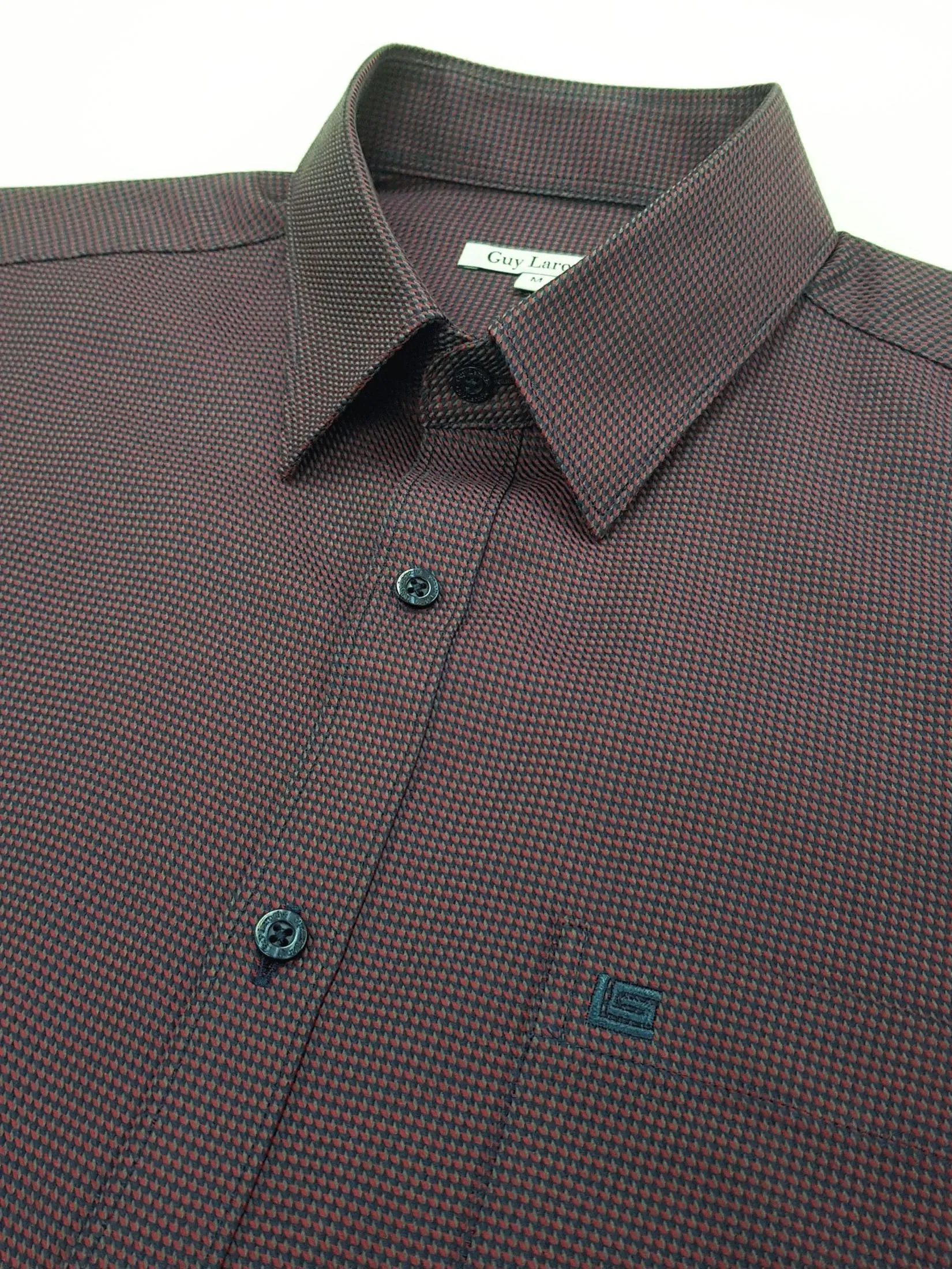 GUY LAROCHE MENWEAR Men's Shirt long sleeves BAB9202S4NV - Navy