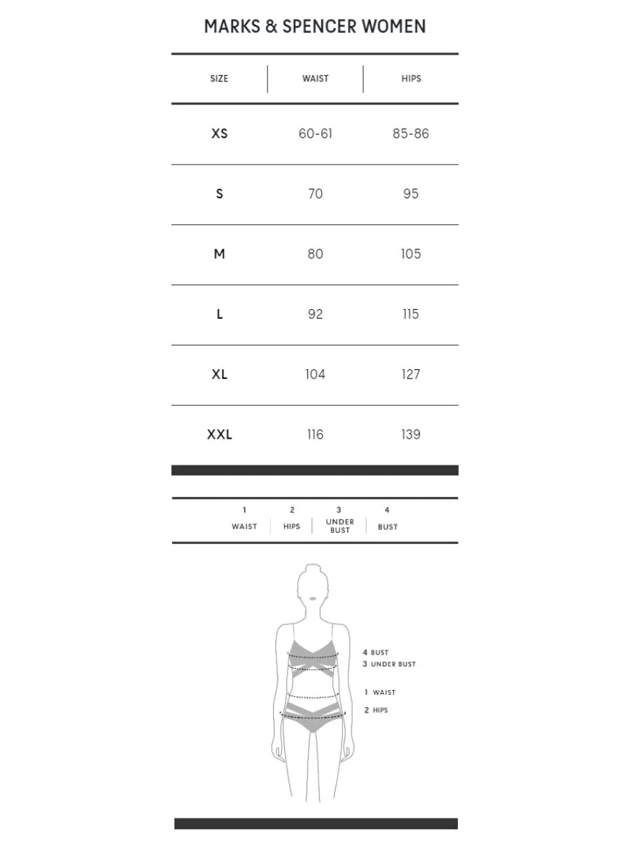 MARKS & SPENCER Women Magicwear Waist Cincher & Thigh Slimmer T321503AC
